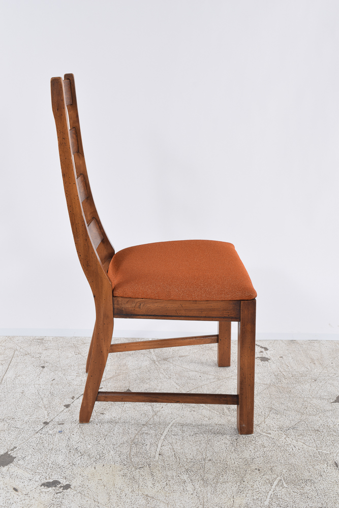 Pecan Wood Dining Chairs