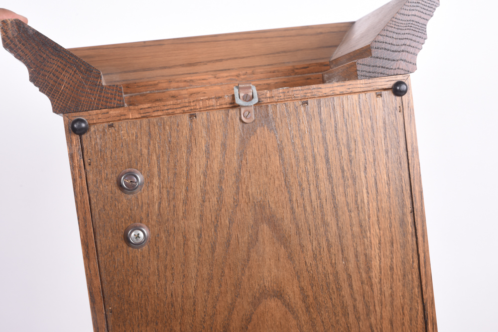 San Francisco Clock Company Stained Glass Wall Clock