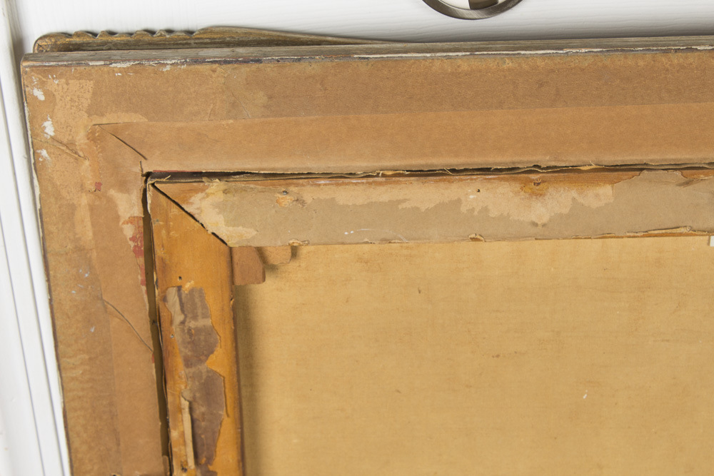 E. Sutton Oil Painting Landscape