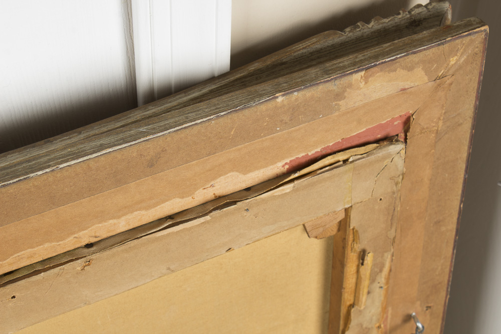 E. Sutton Oil Painting Landscape