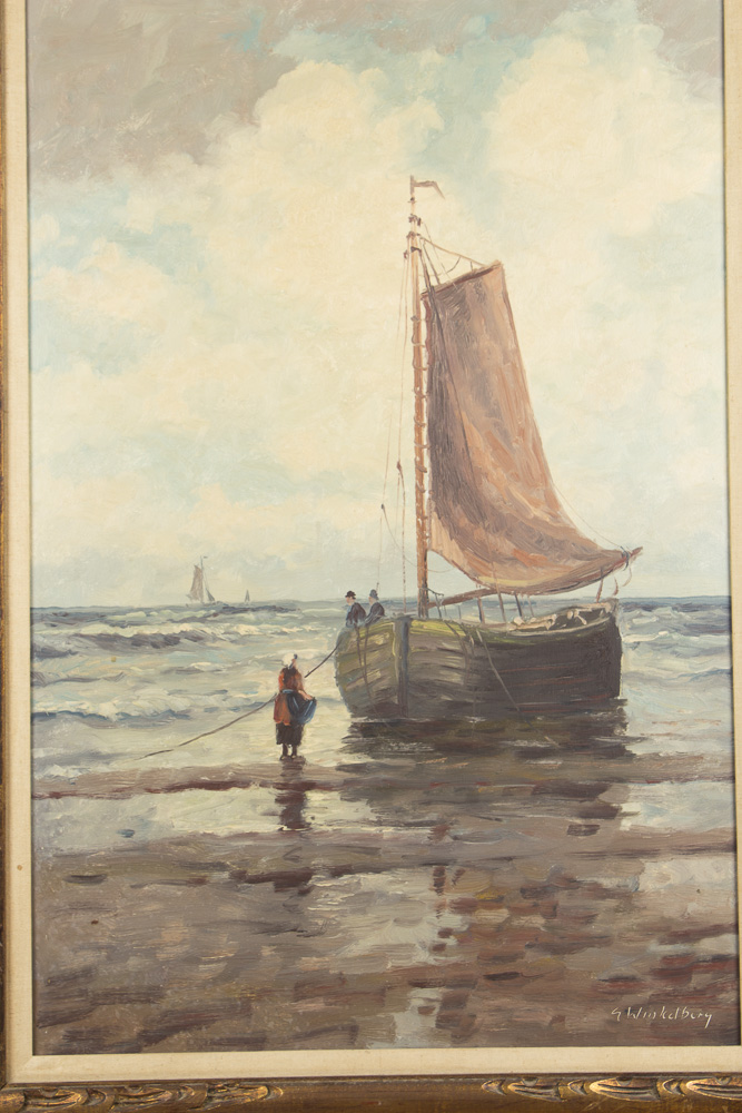 G. Winkelberg 20th Century Oil Painting