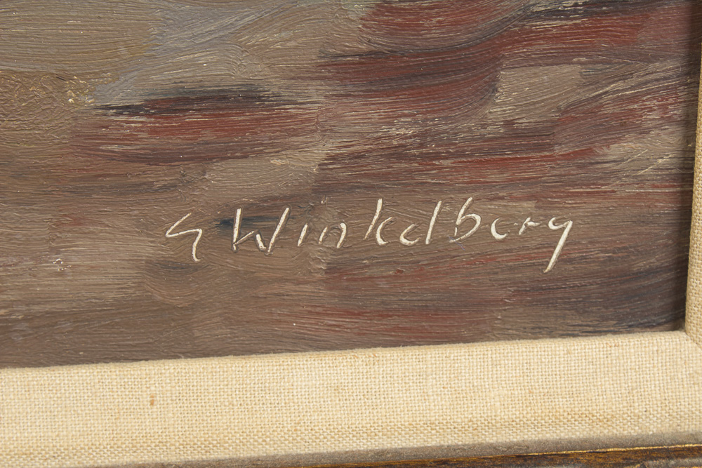 G. Winkelberg 20th Century Oil Painting