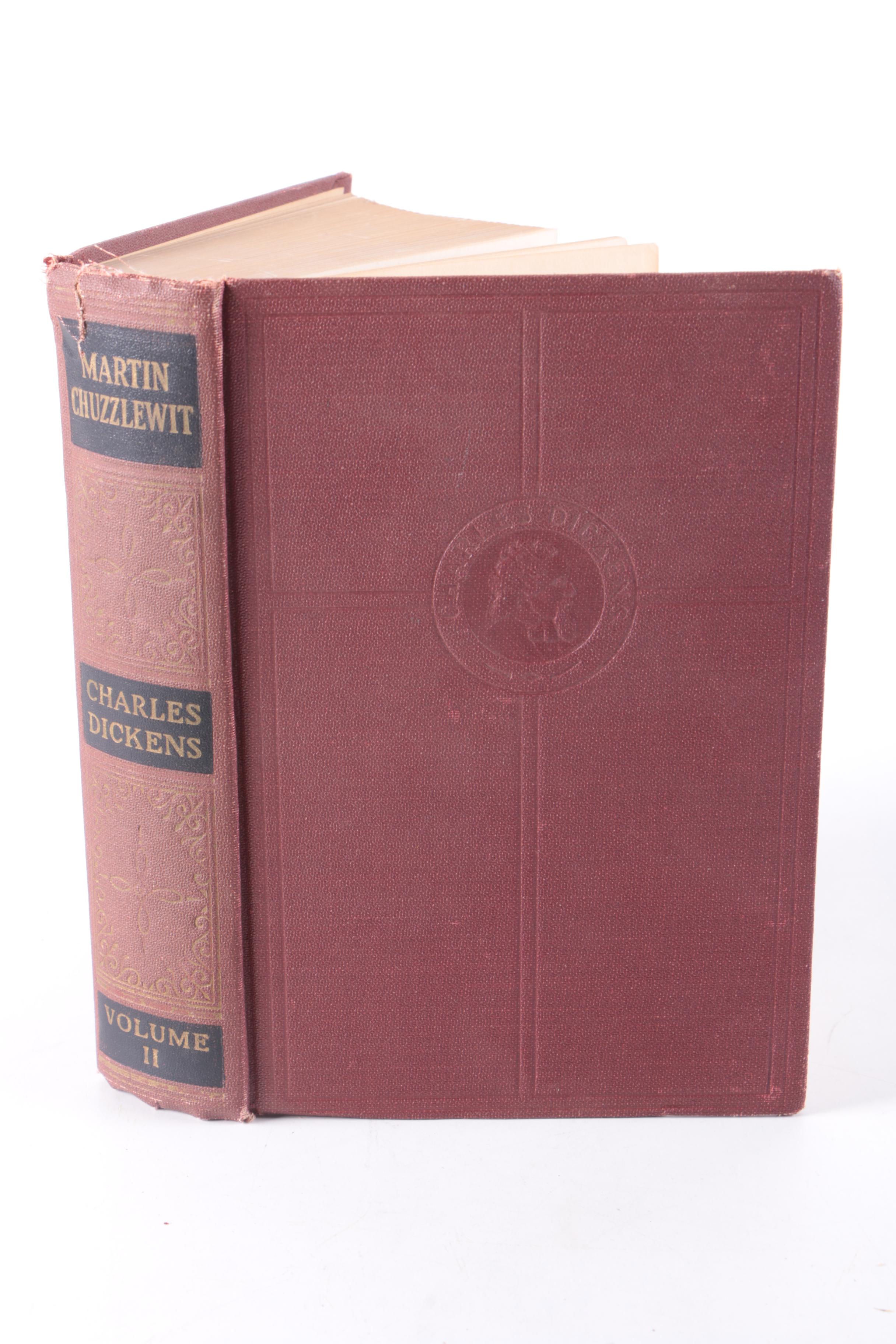 Antique Collection of Works by Charles Dickens