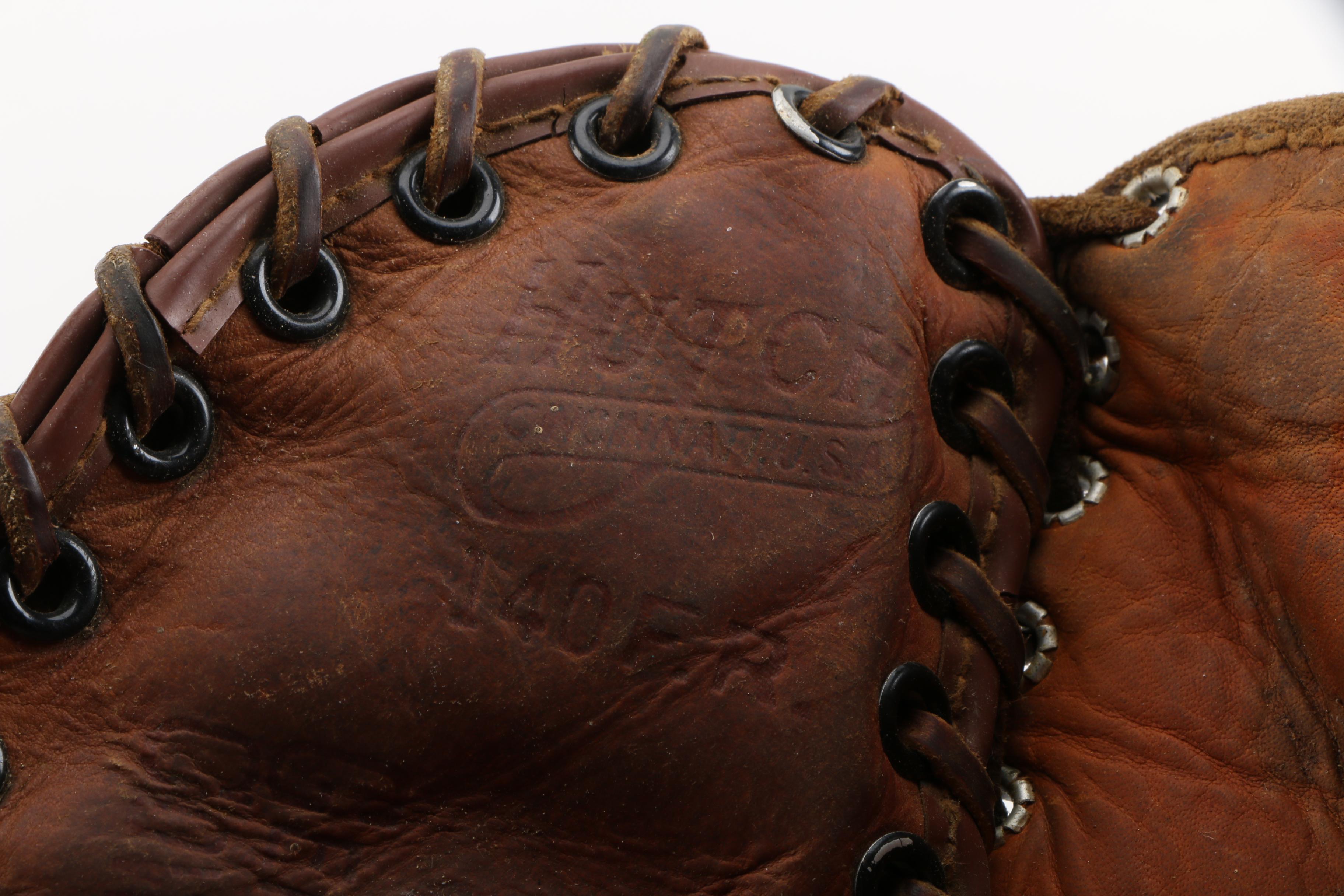 Vintage Hutch Cincinnati Baseball Glove