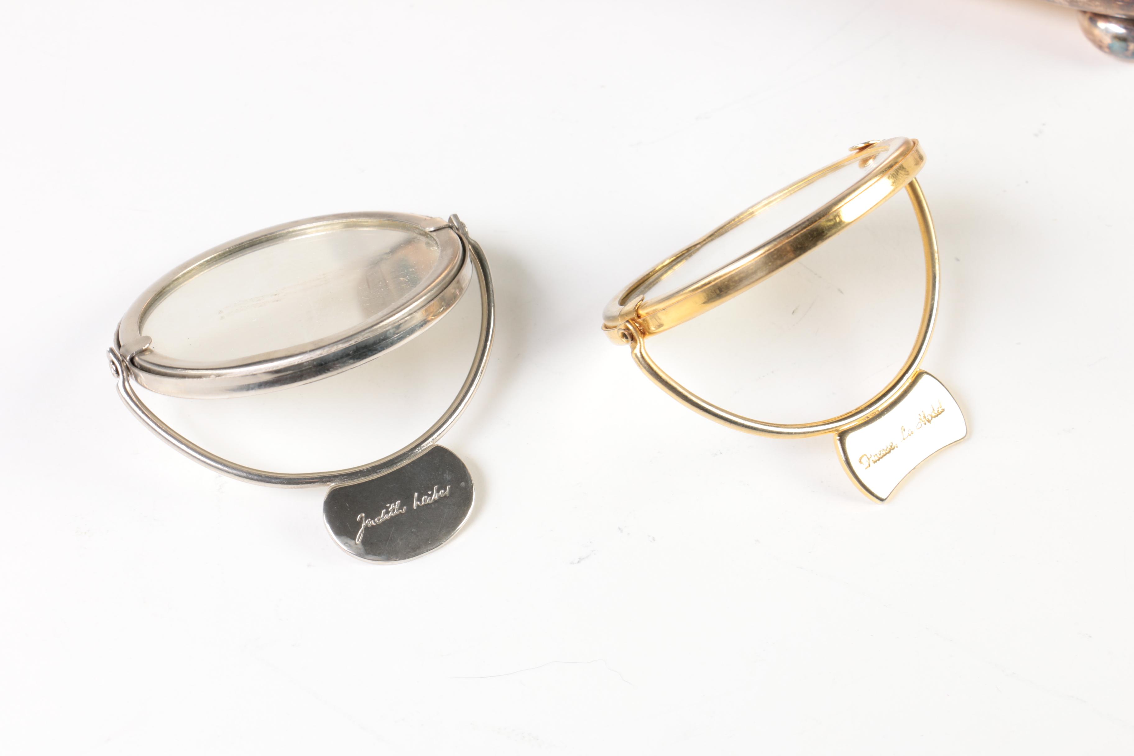 Viner's of Sheffield Vanity Box with Other Silver Plate Vanity Items