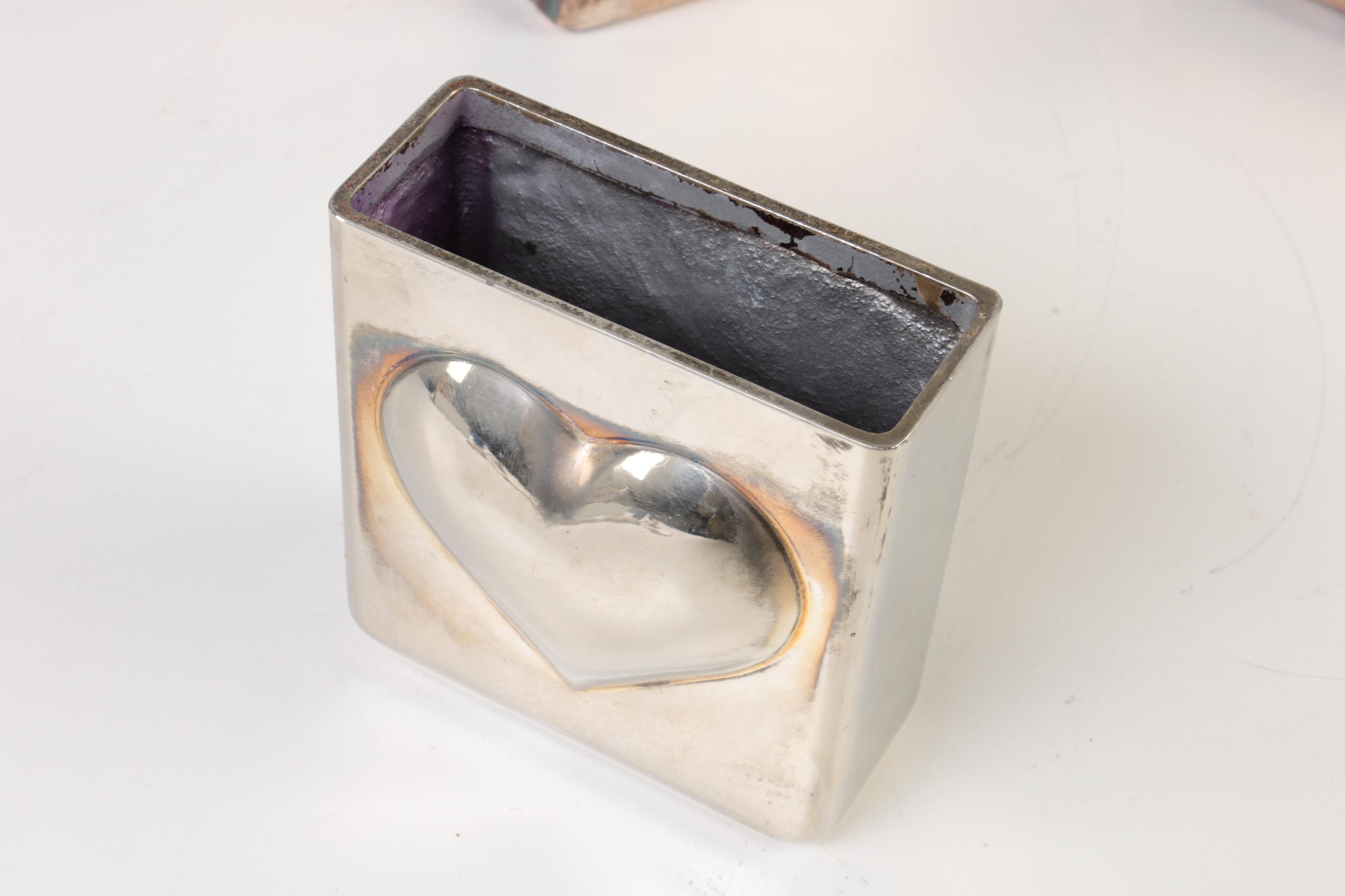 Viner's of Sheffield Vanity Box with Other Silver Plate Vanity Items