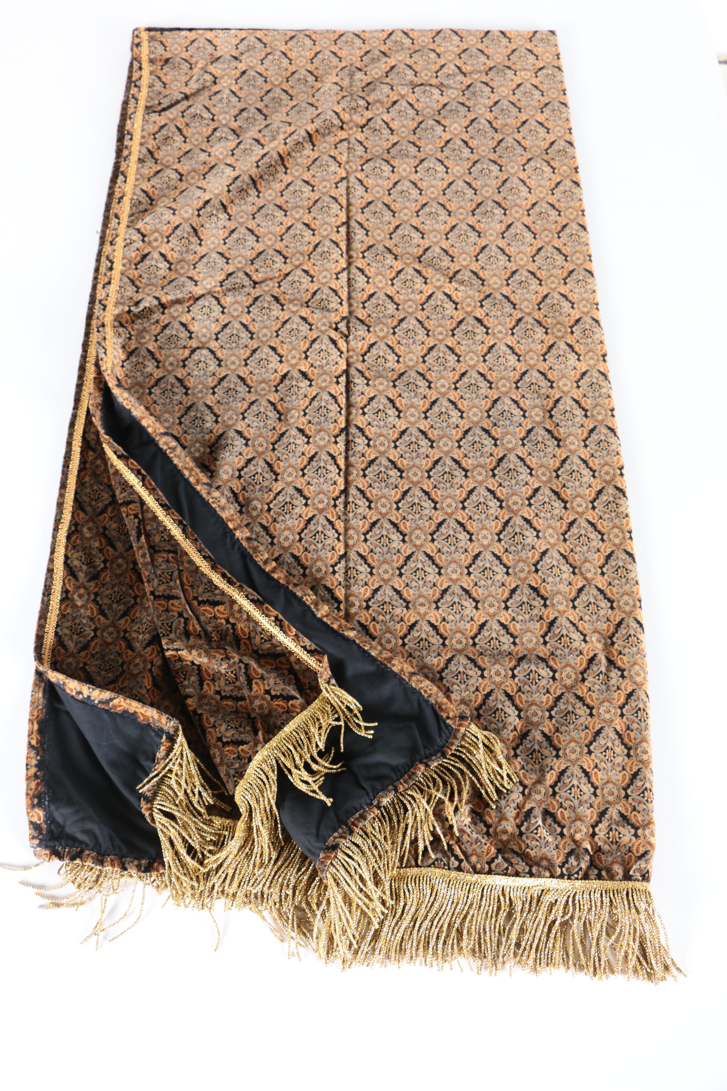 Assorted Damask Style Linens