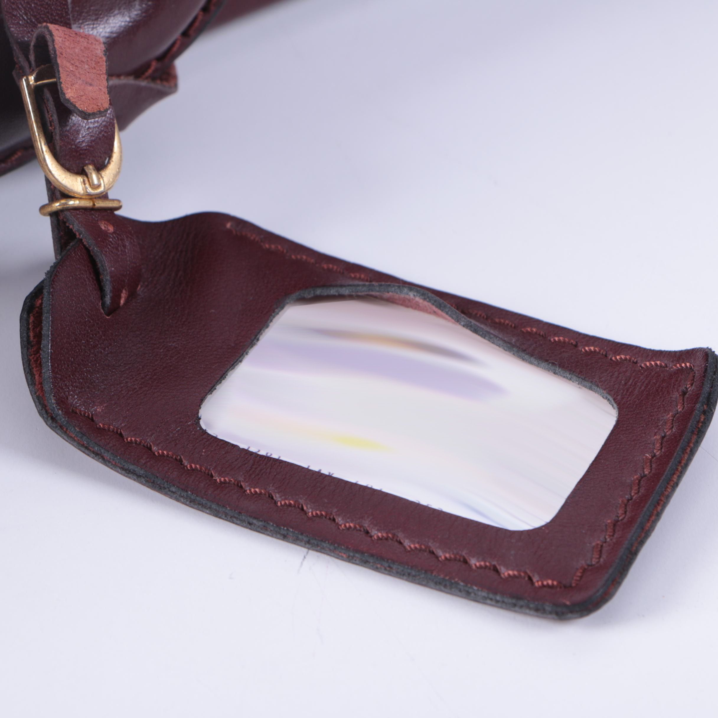 Vintage Amiet Leather Suitcase