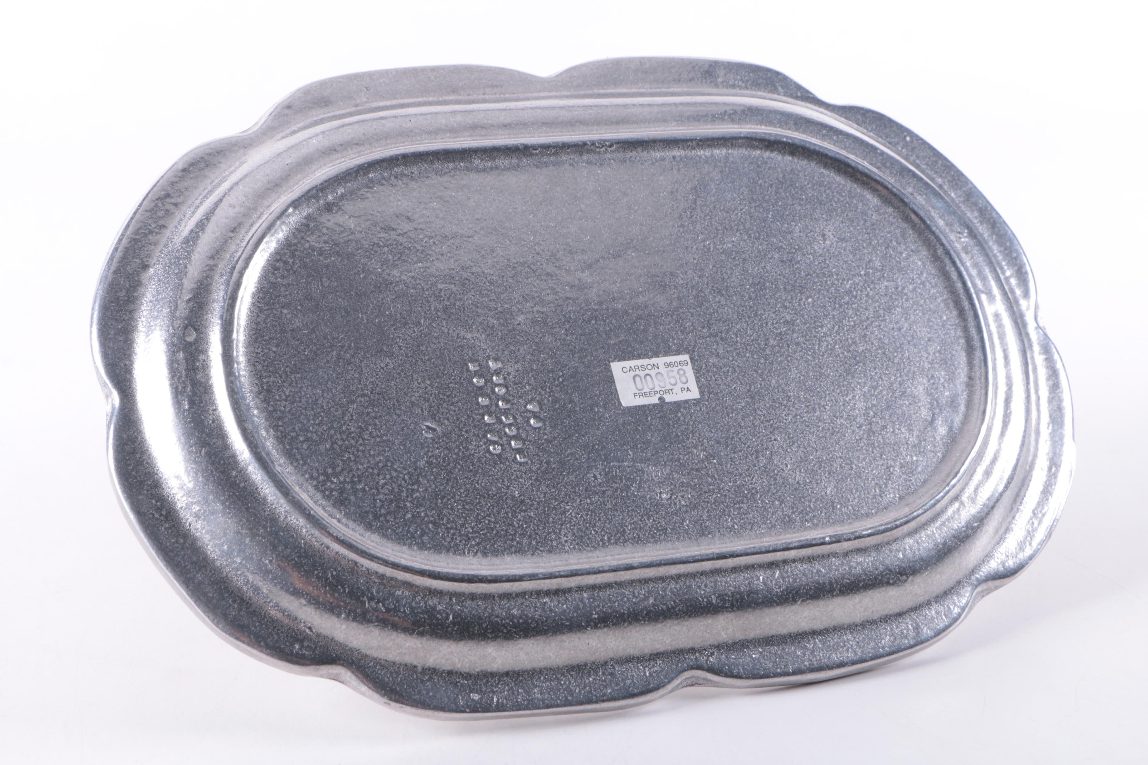 Carson Pewter Tea Accessories