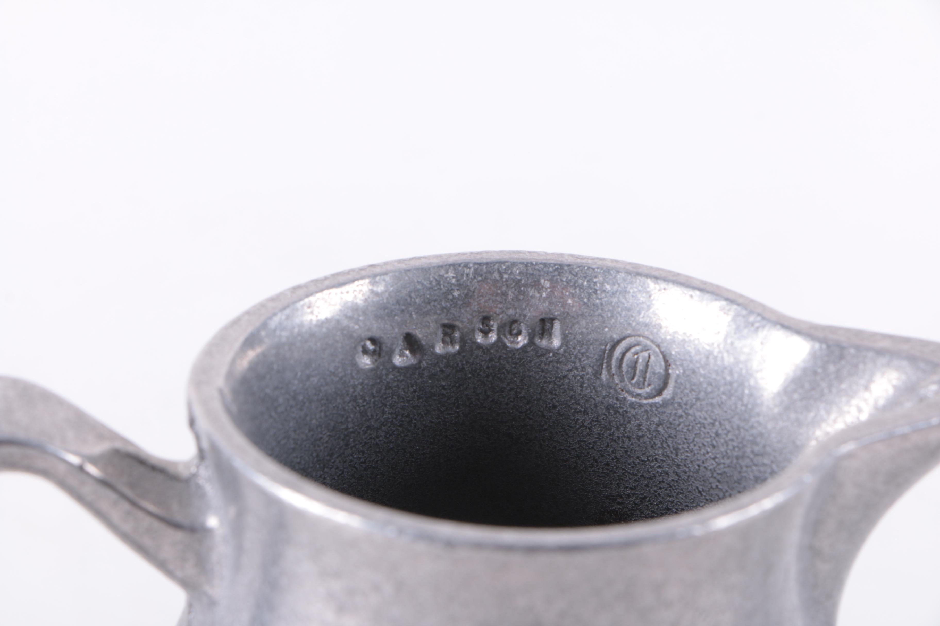 Carson Pewter Tea Accessories