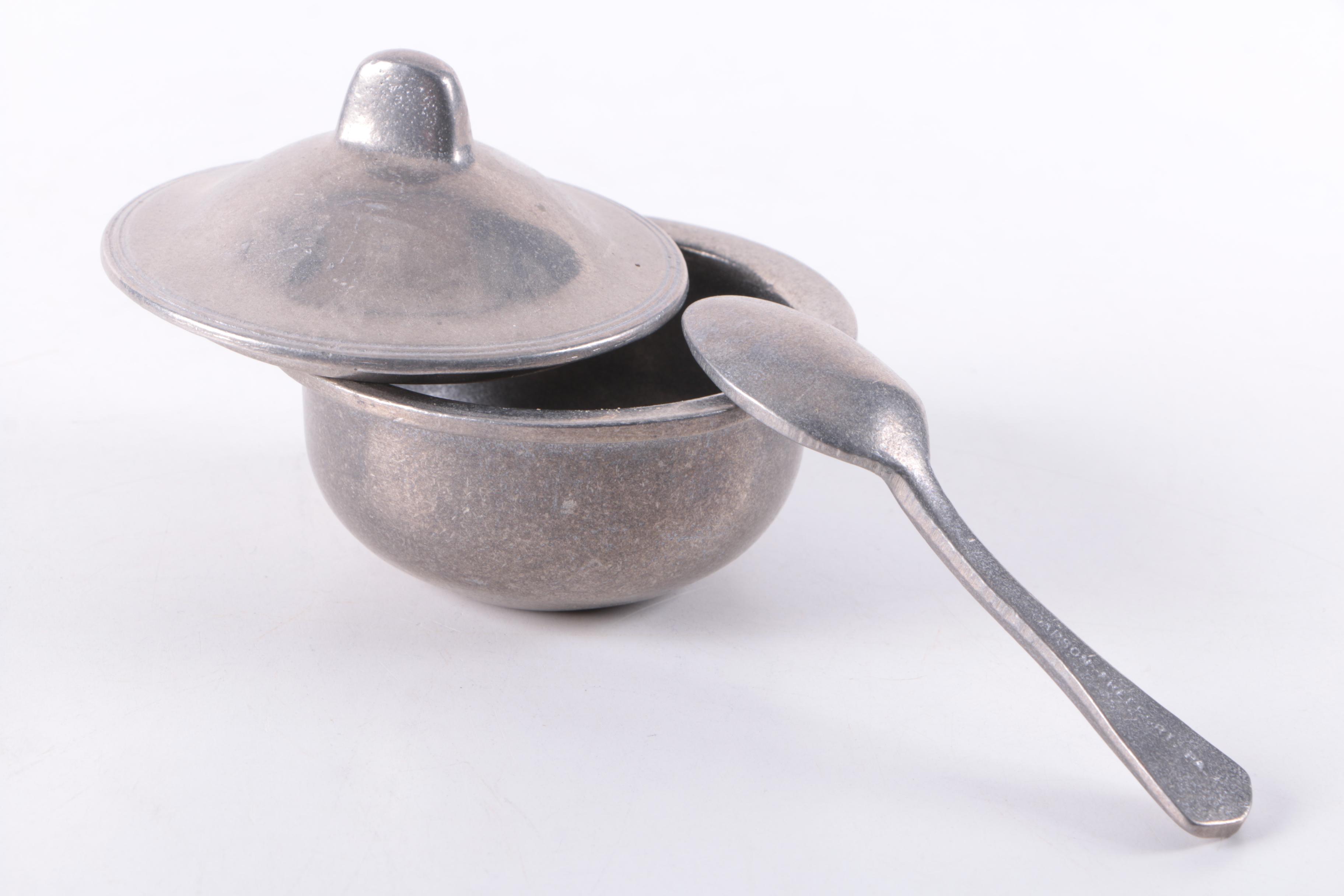 Carson Pewter Tea Accessories