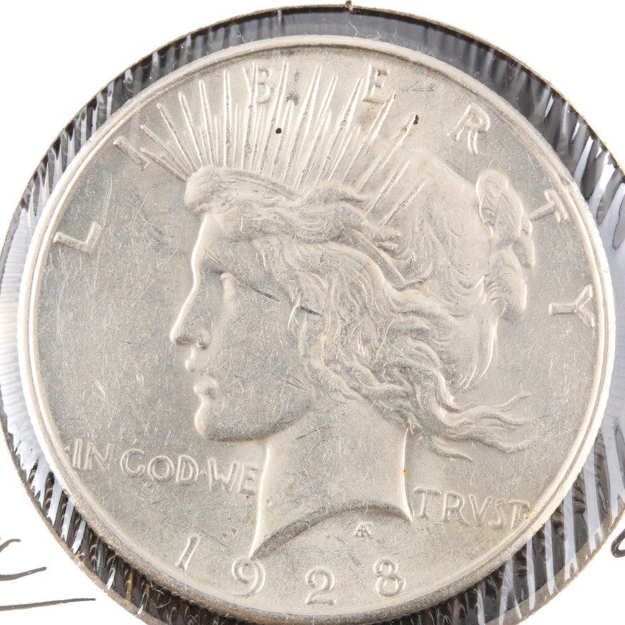 1928-S Silver Peace Dollar