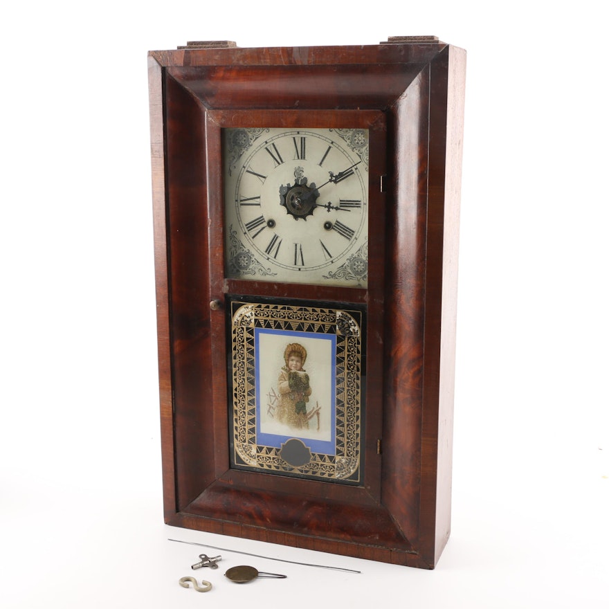 Waterbury Clock Co. Vintage Ogee Shelf Clock