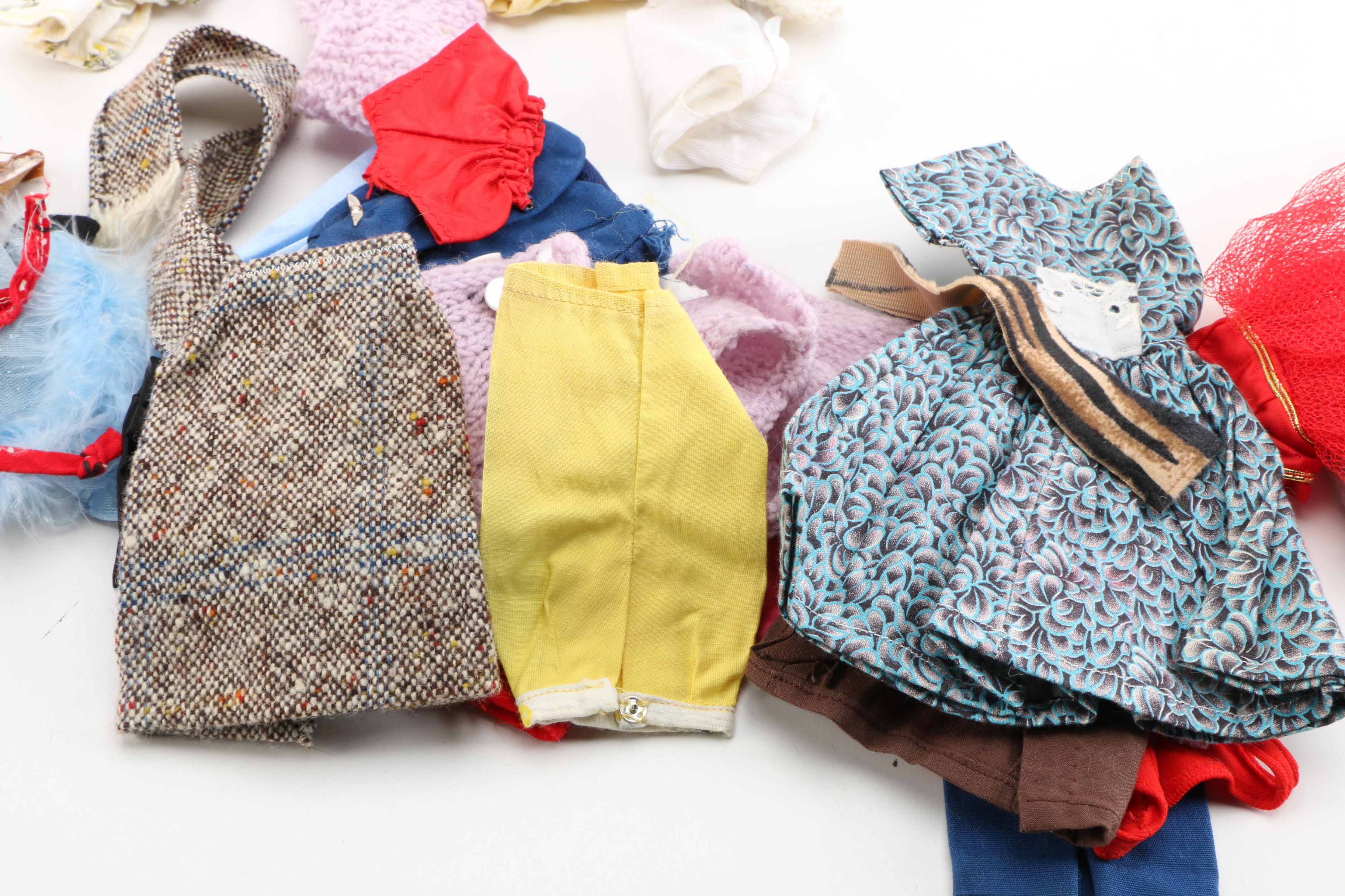 1960s "Fashion Queen" Barbie with 1962 Ponytail Case and Clothing