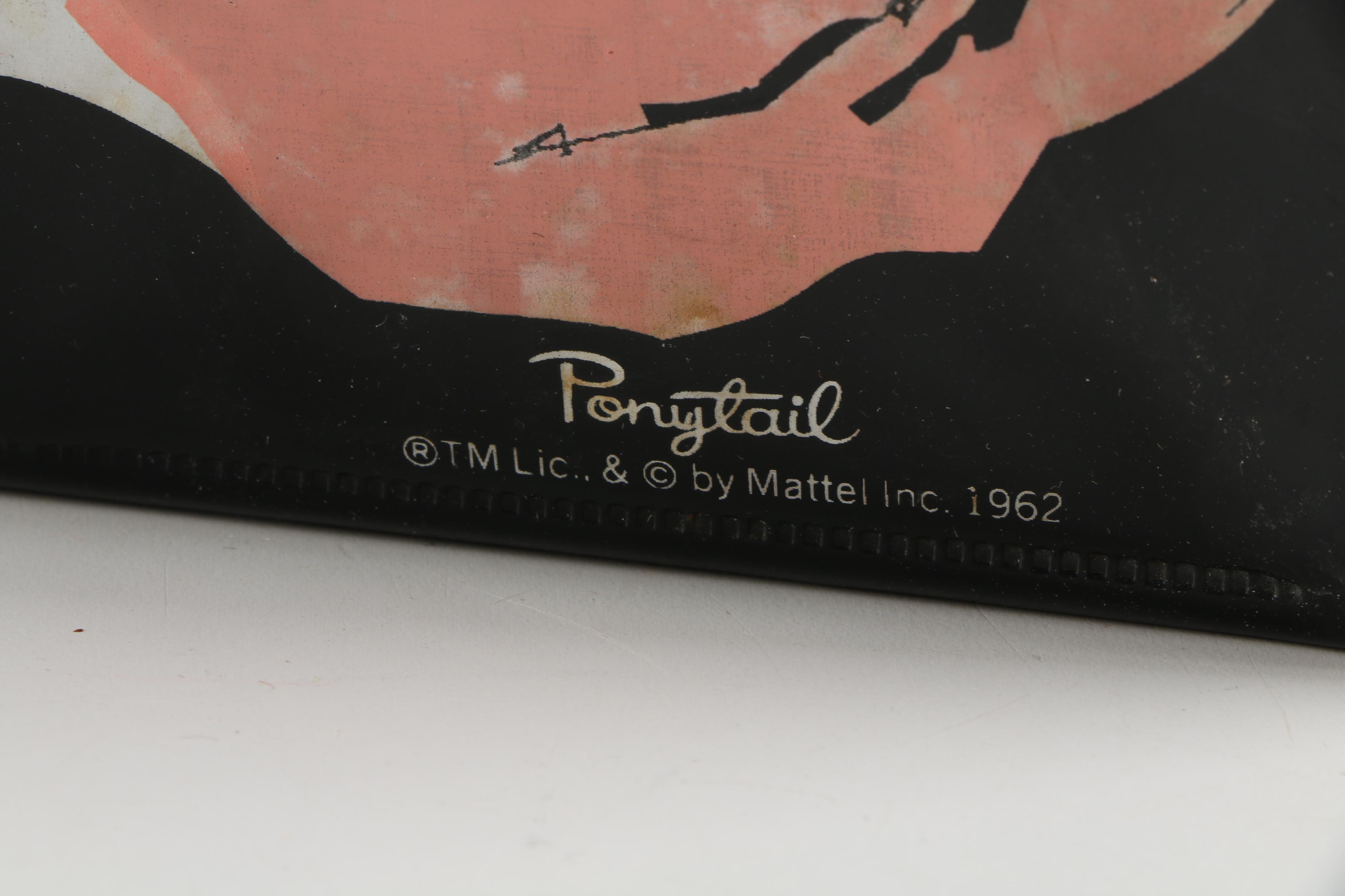 1960s "Fashion Queen" Barbie with 1962 Ponytail Case and Clothing