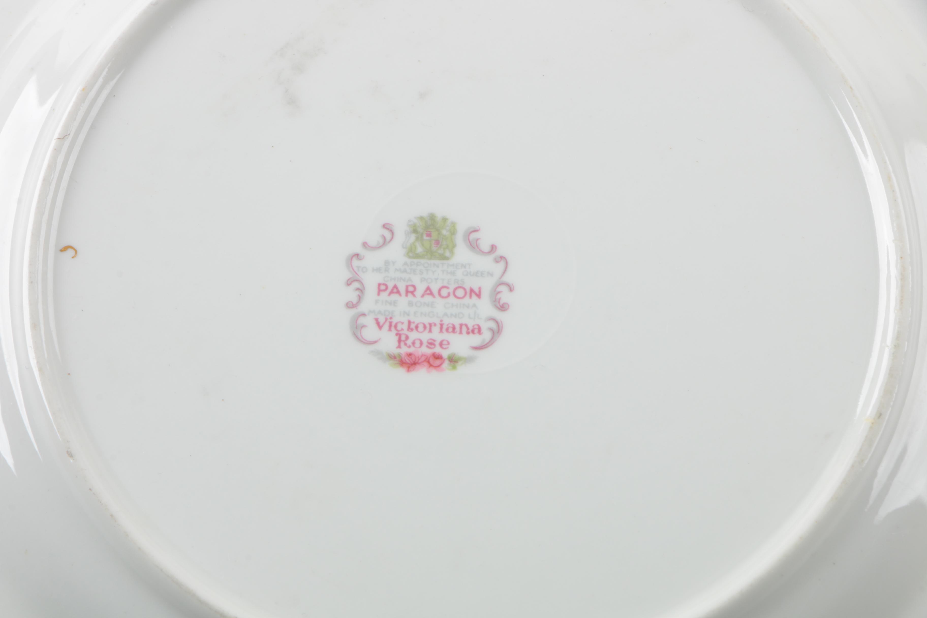 Paragon "Victoriana Rose" Bone China Tableware