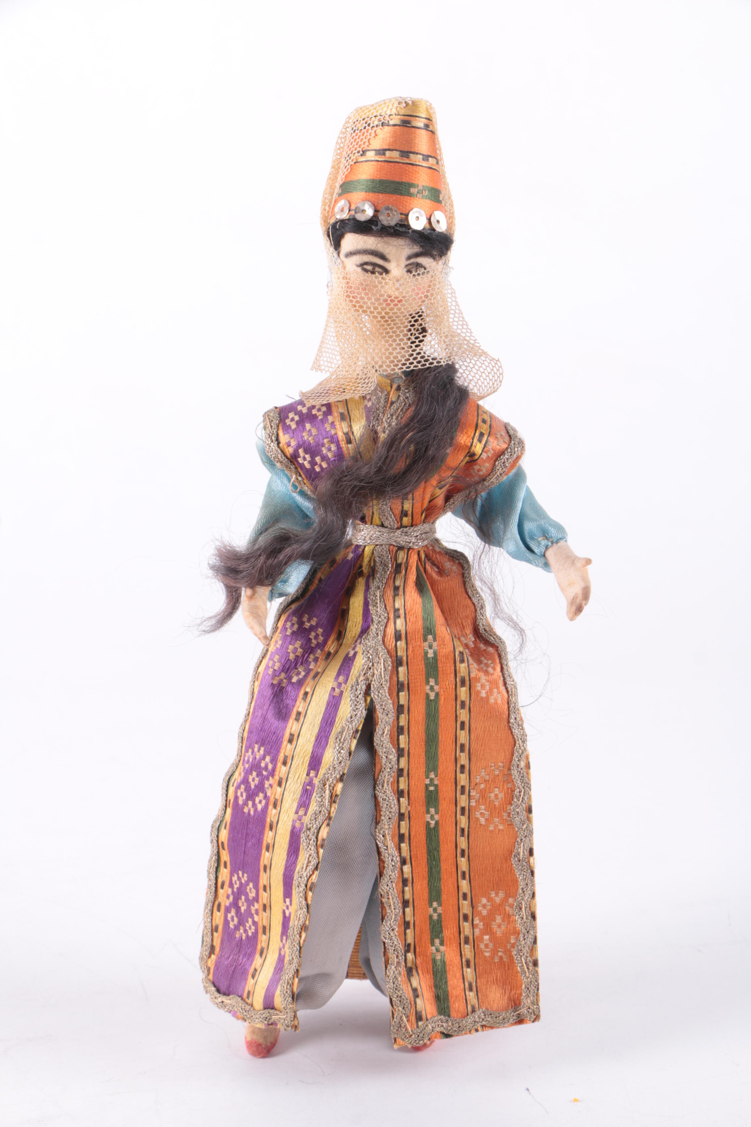 Vintage International Souvenir Dolls Including Pakistan