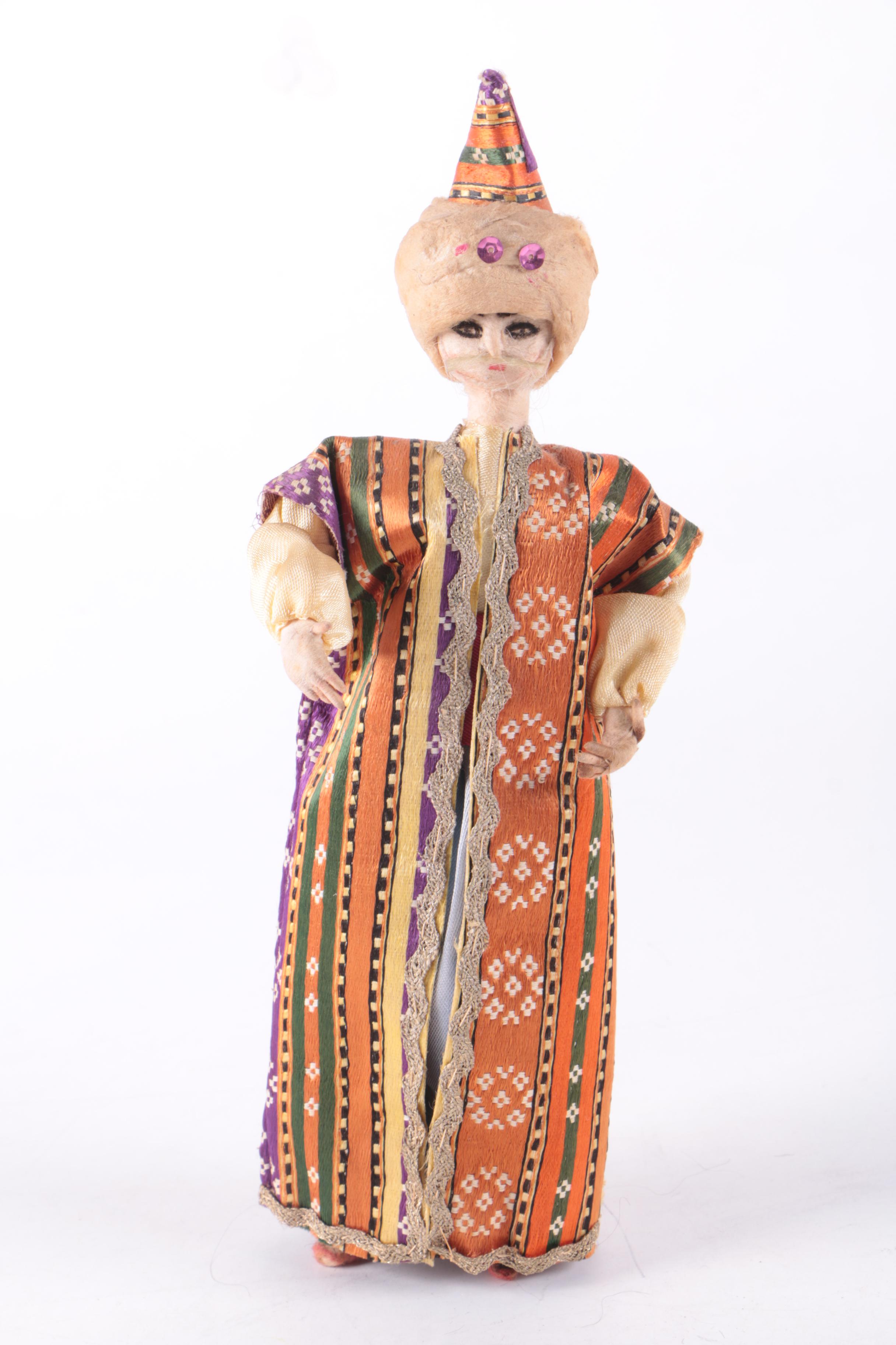 Vintage International Souvenir Dolls Including Pakistan