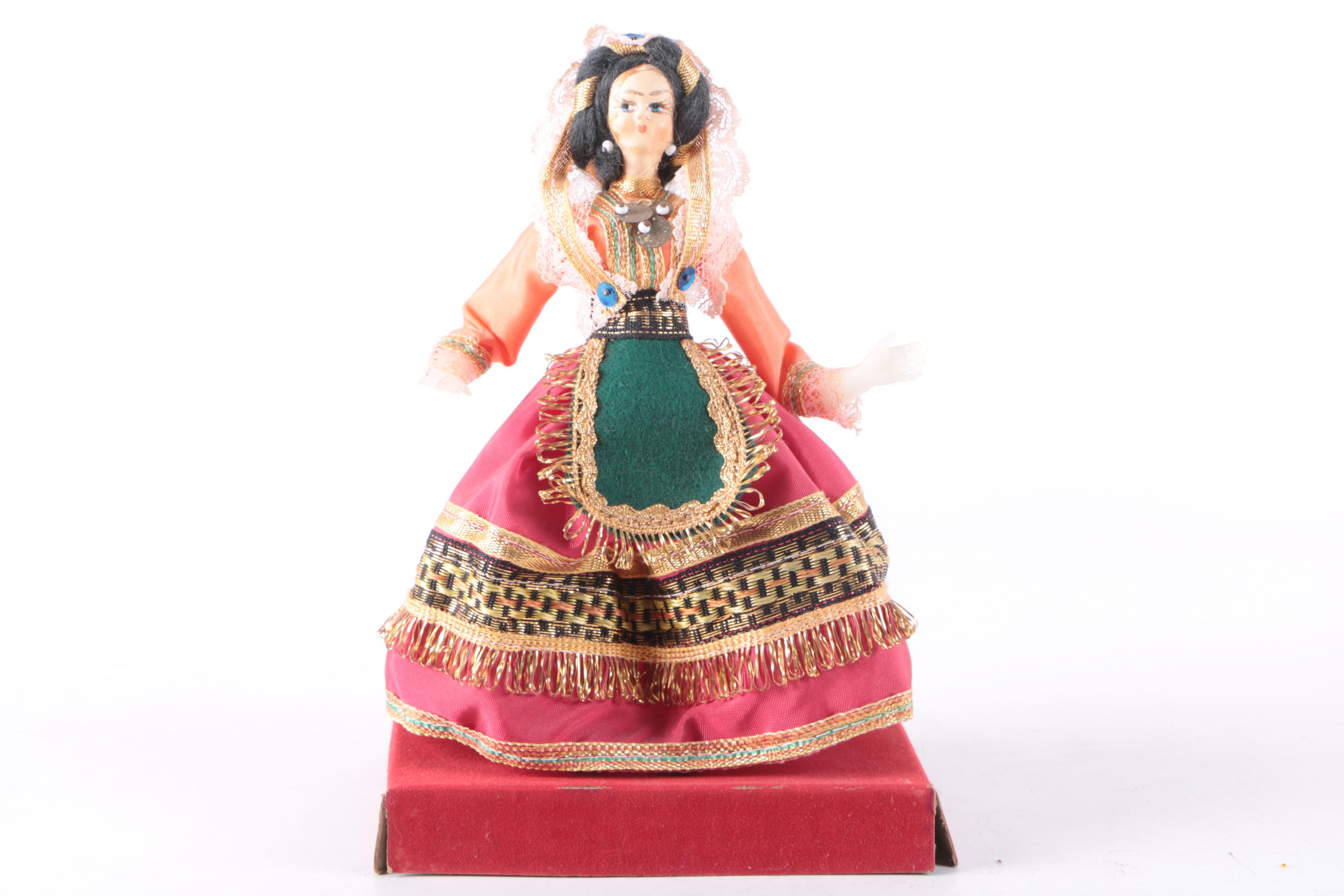 Vintage International Souvenir Dolls Including Pakistan