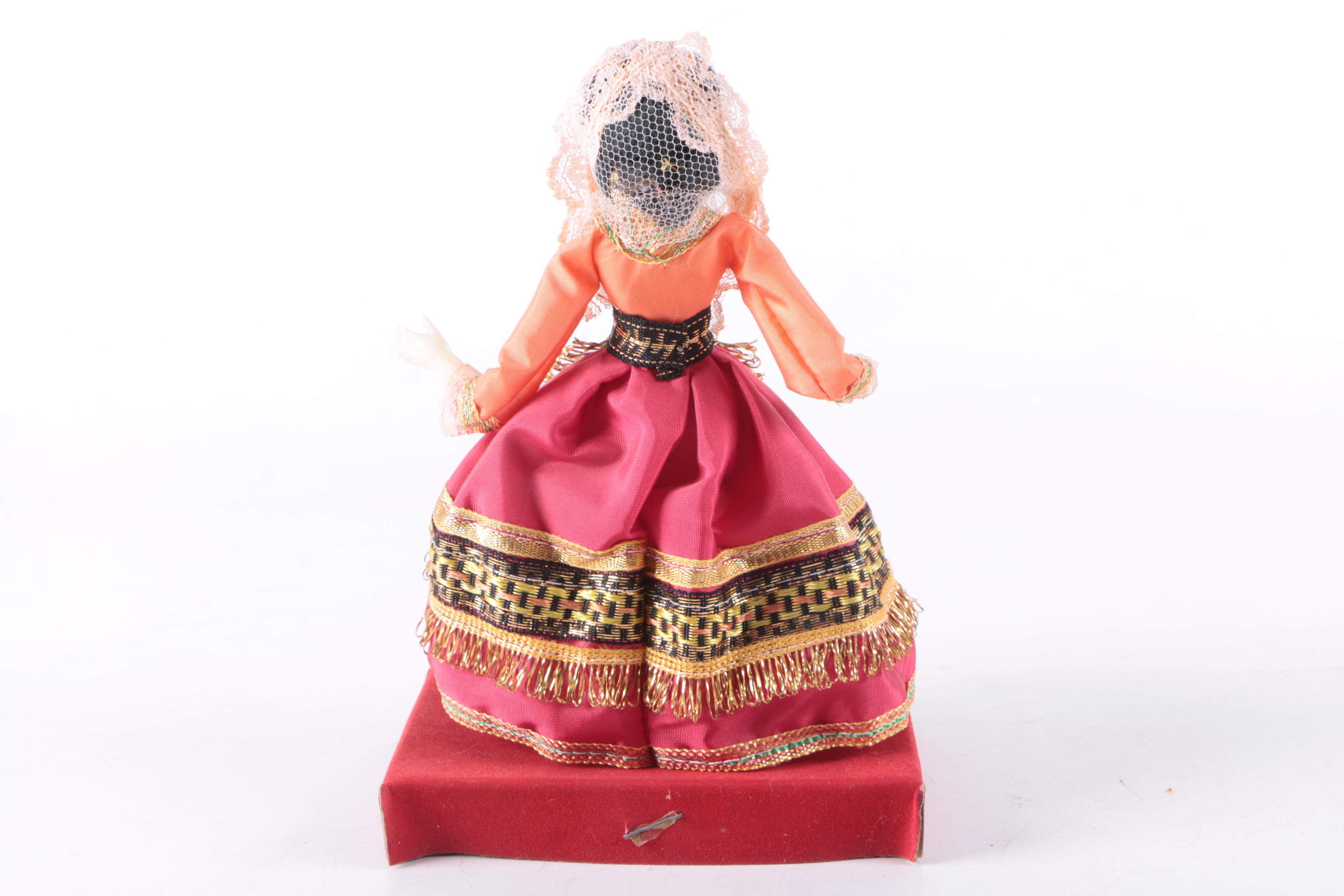 Vintage International Souvenir Dolls Including Pakistan