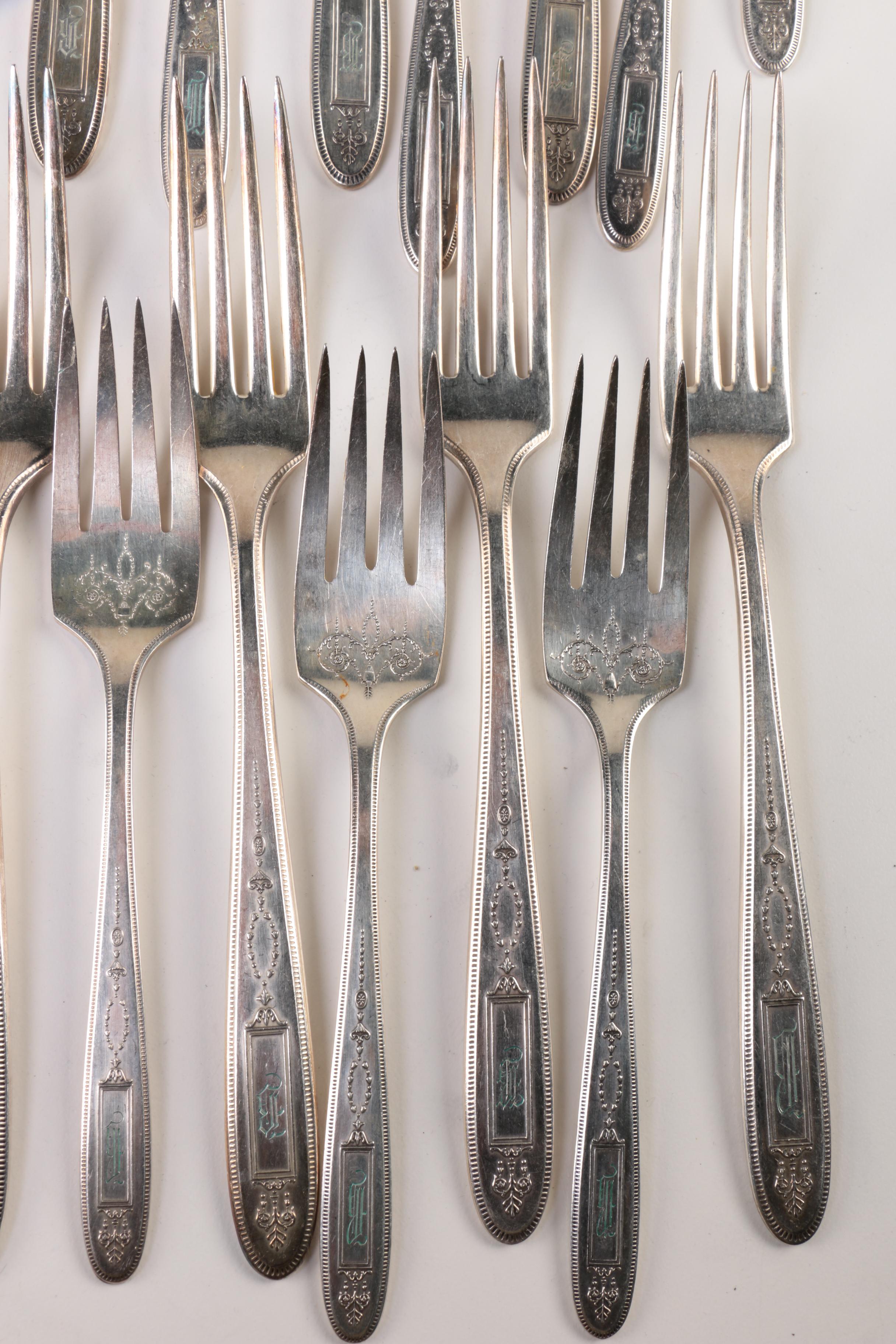 Community Plate Silver Plate "Grosvenor" Flatware