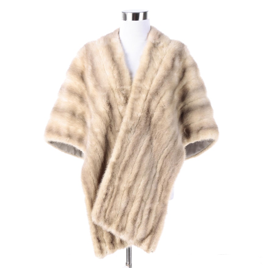 Vintage Mink Fur Stole