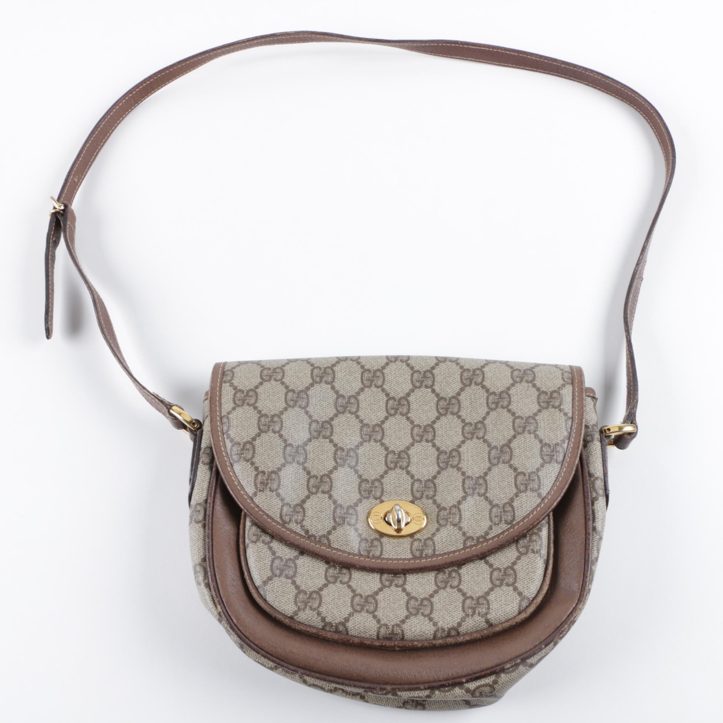 Gucci Supreme Canvas Shoulder Bag