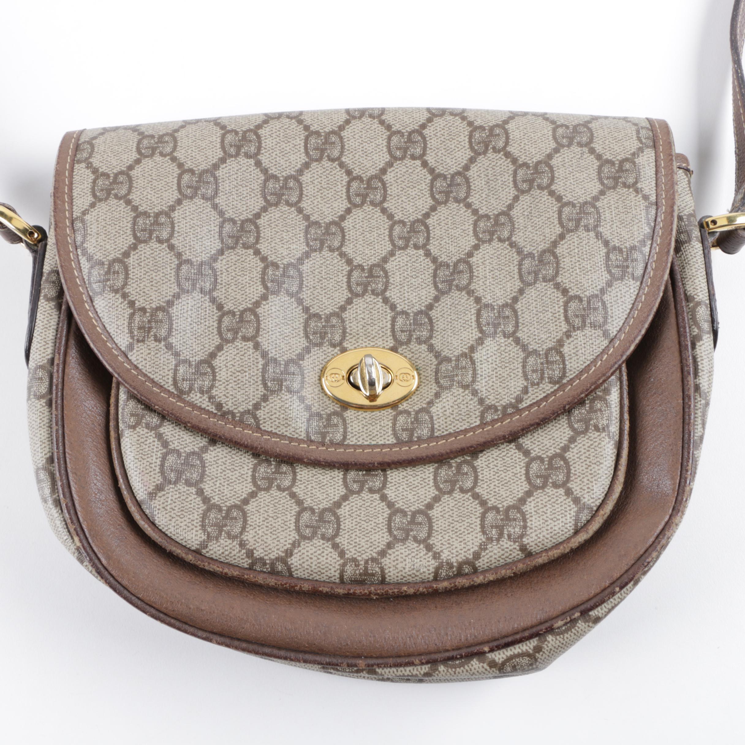 Gucci Supreme Canvas Shoulder Bag