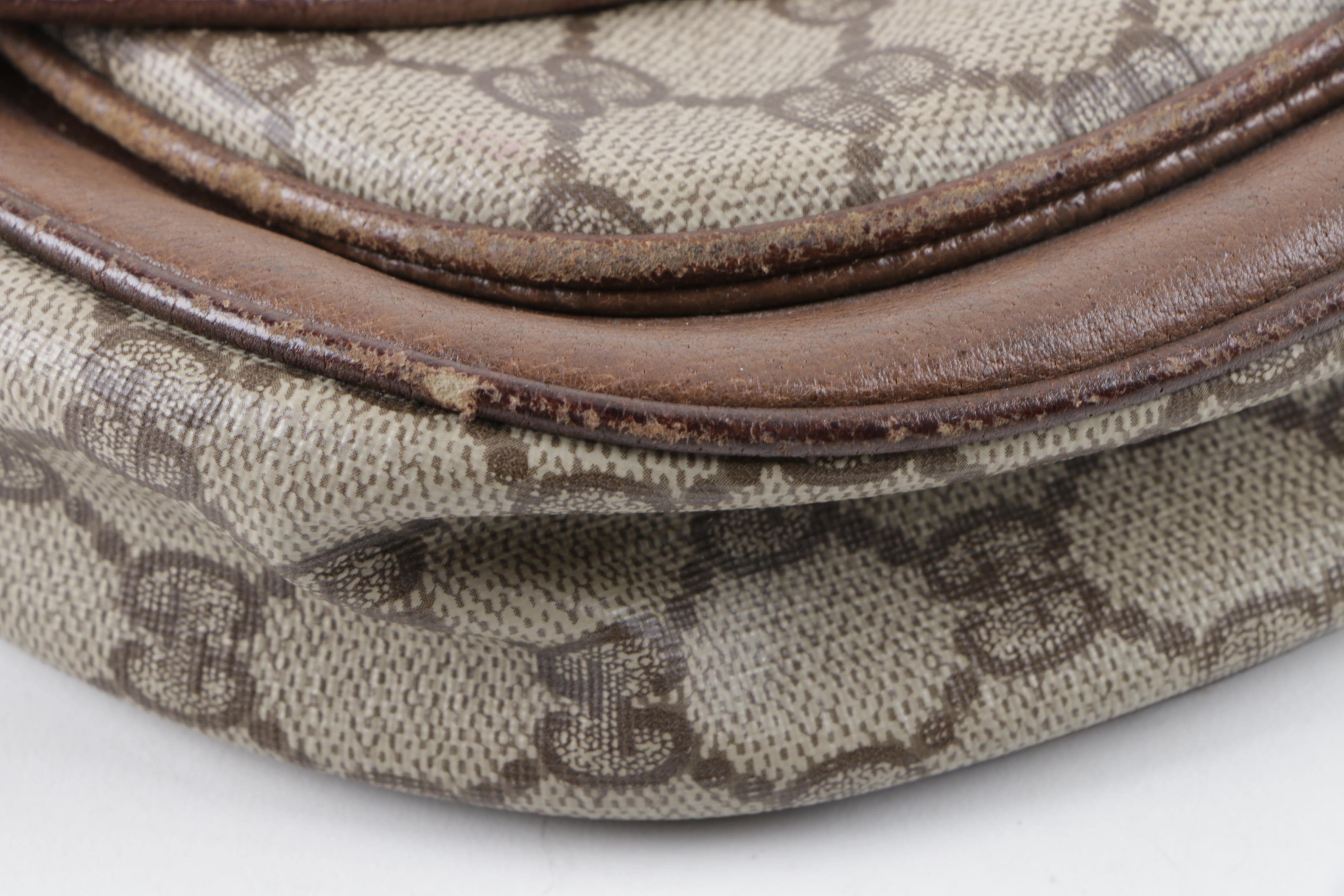 Gucci Supreme Canvas Shoulder Bag