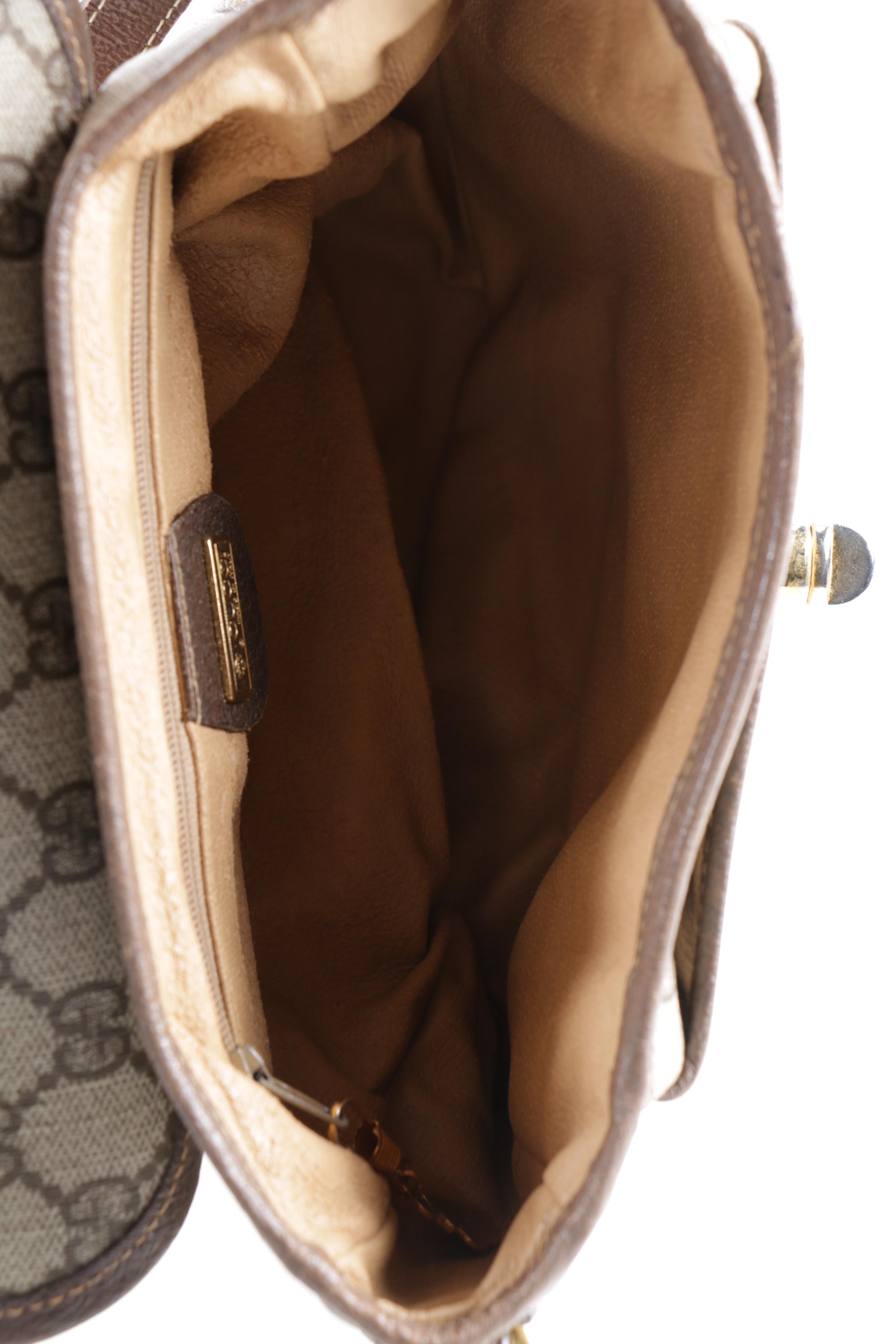 Gucci Supreme Canvas Shoulder Bag