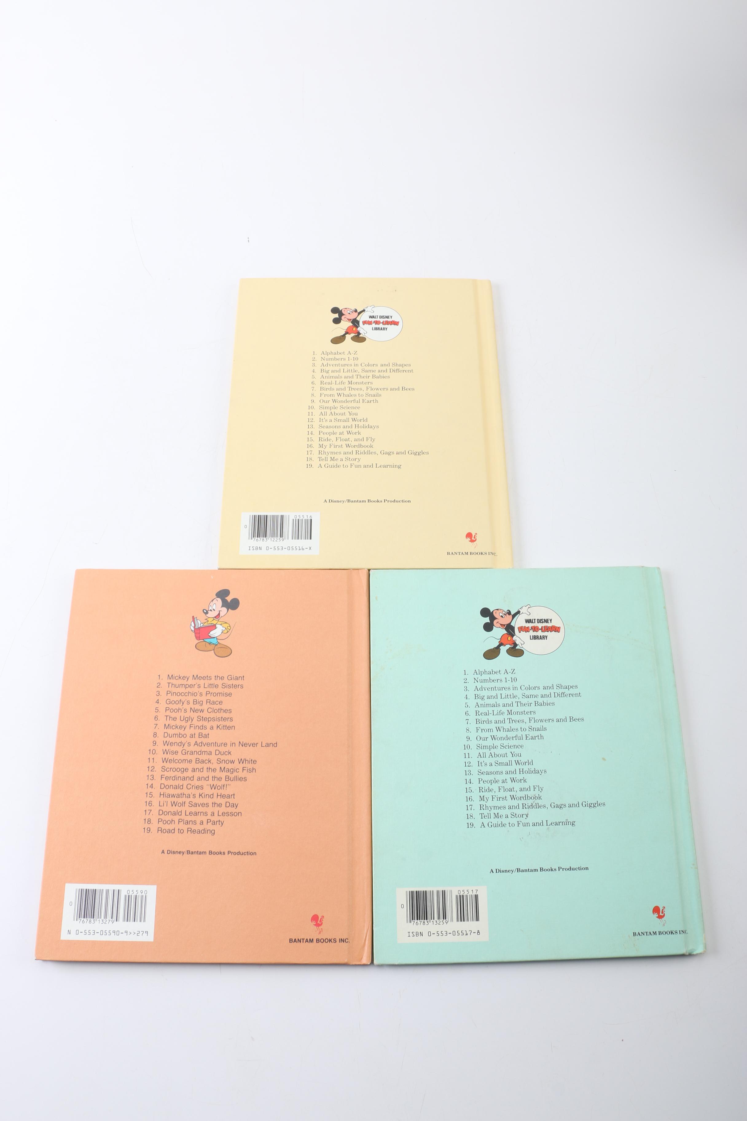 Walt Disney "Fun-to-Read Library" Collection