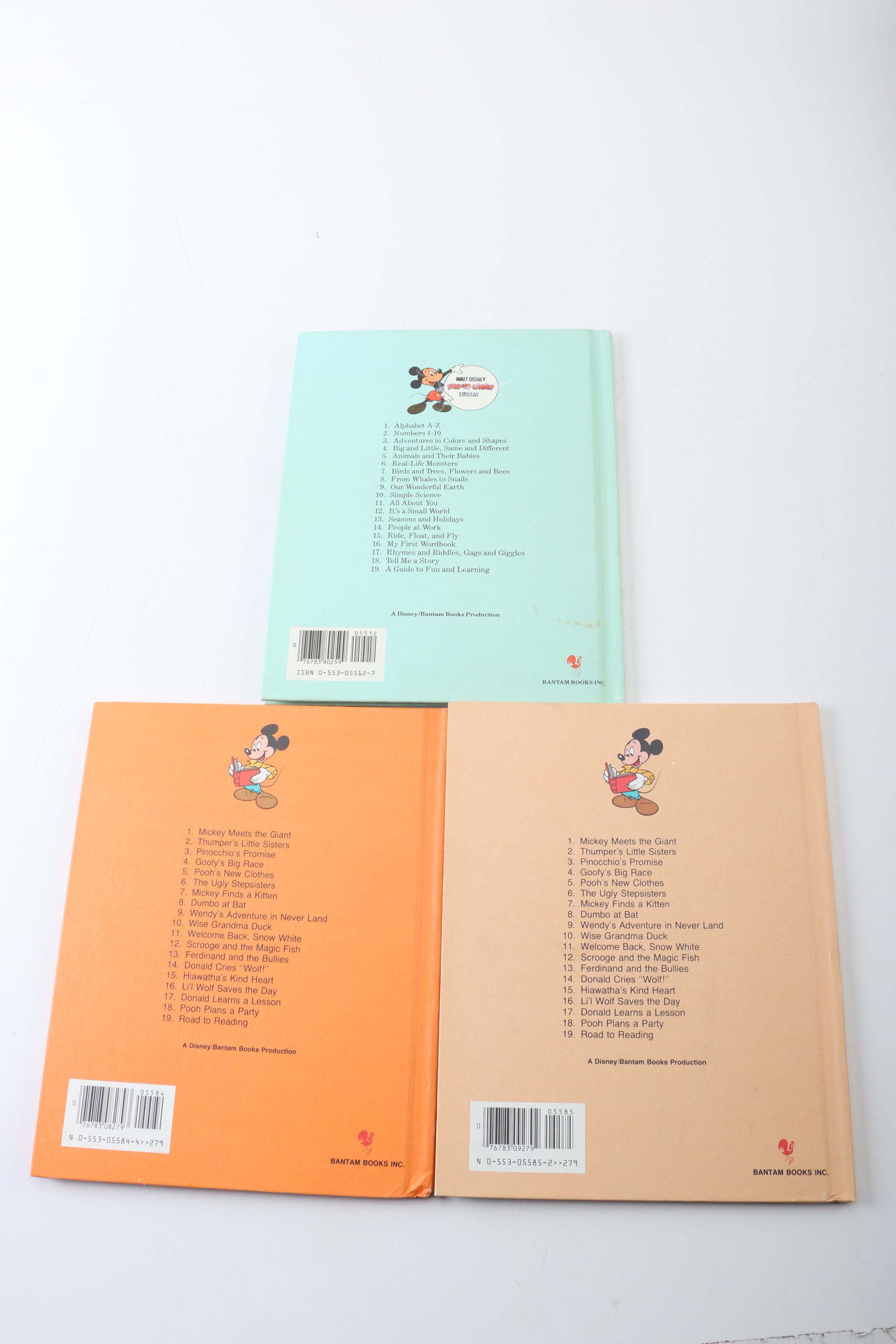 Walt Disney "Fun-to-Read Library" Collection