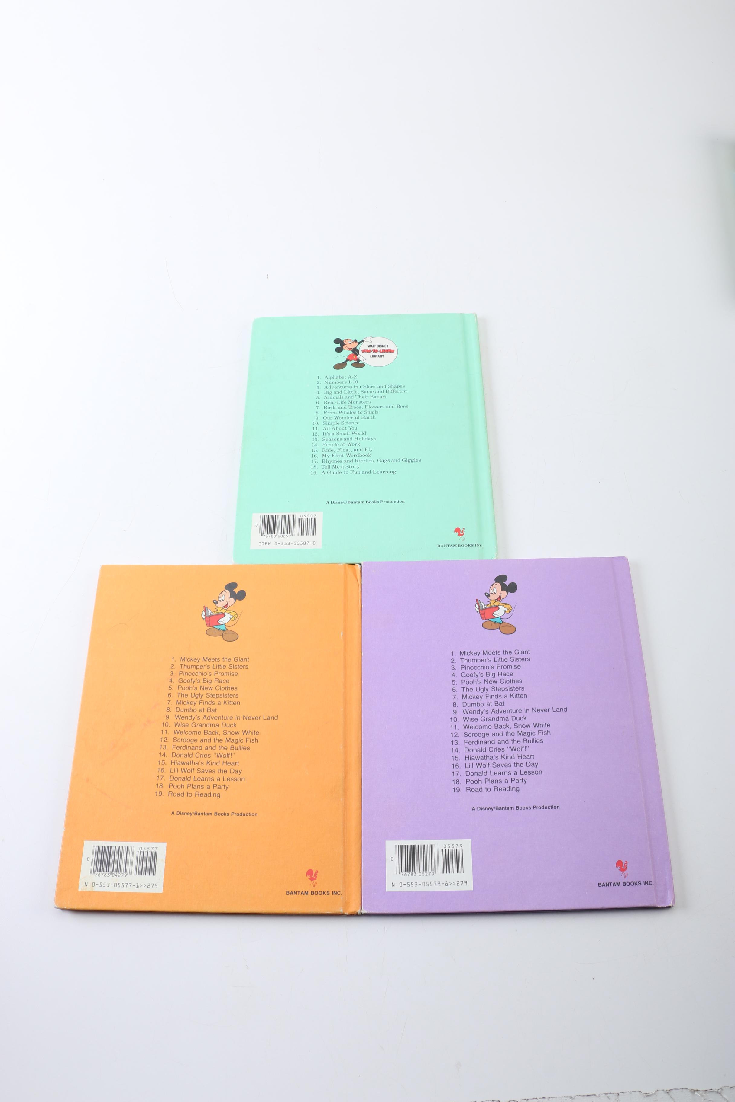 Walt Disney "Fun-to-Read Library" Collection