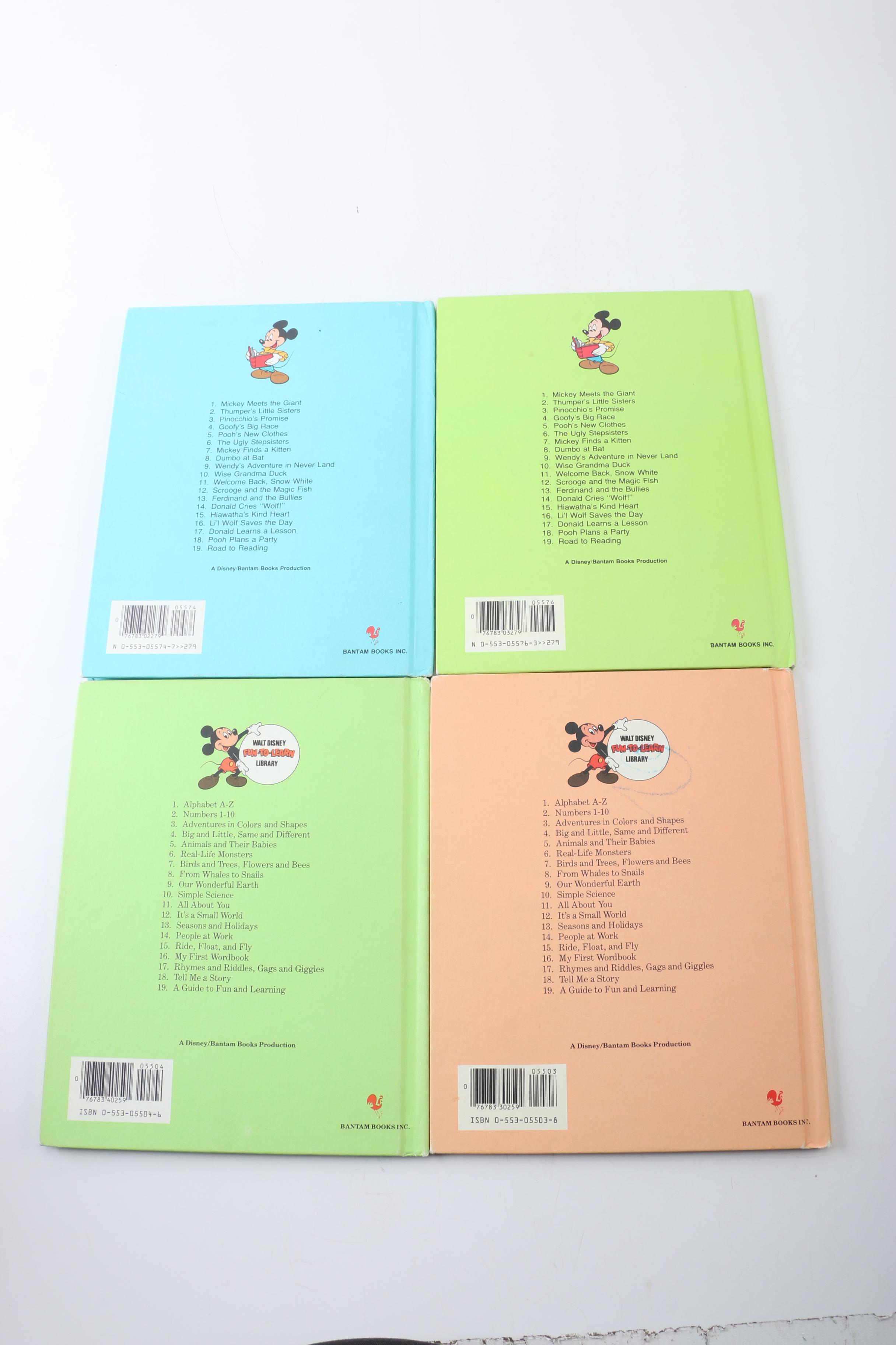 Walt Disney "Fun-to-Read Library" Collection