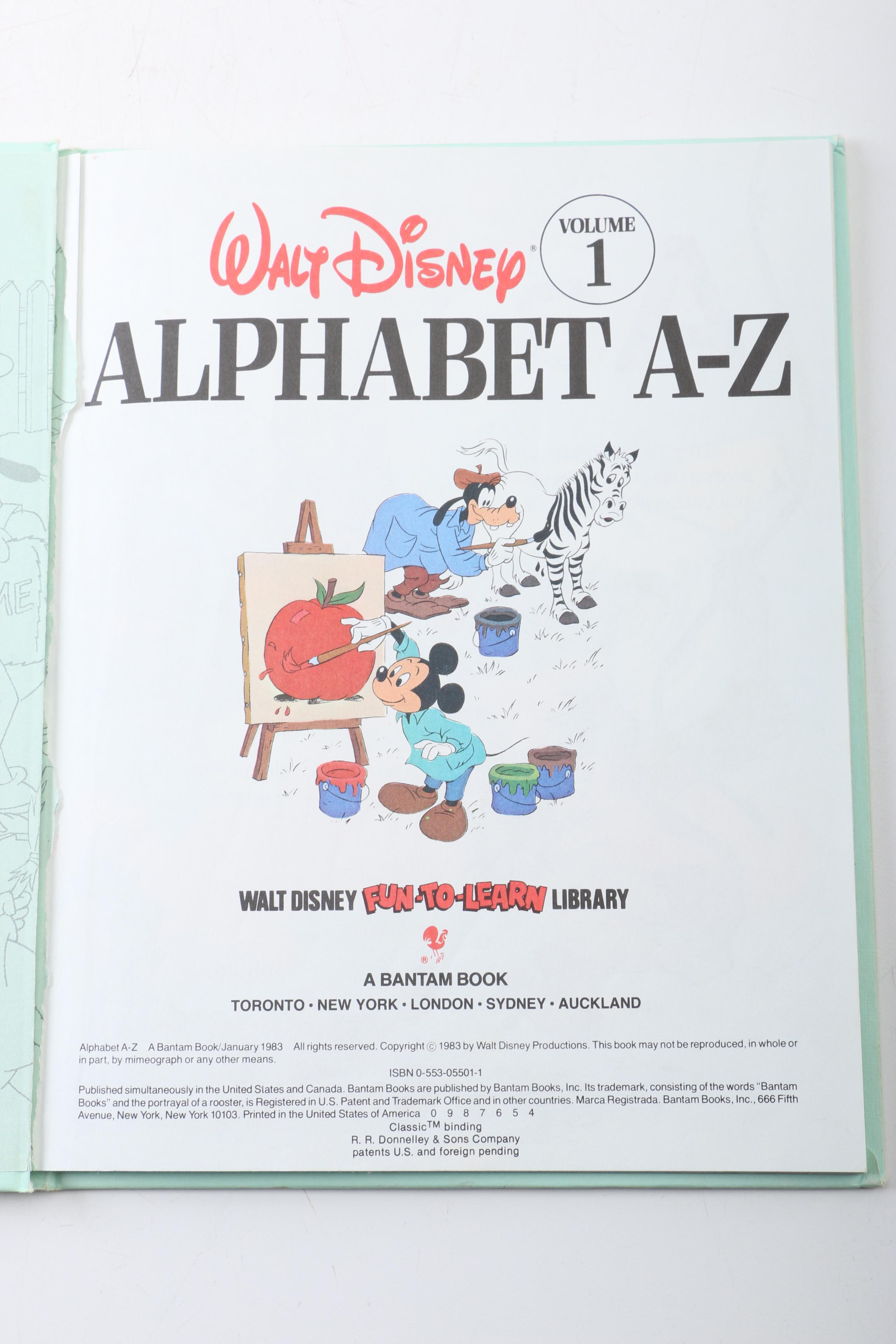 Walt Disney "Fun-to-Read Library" Collection