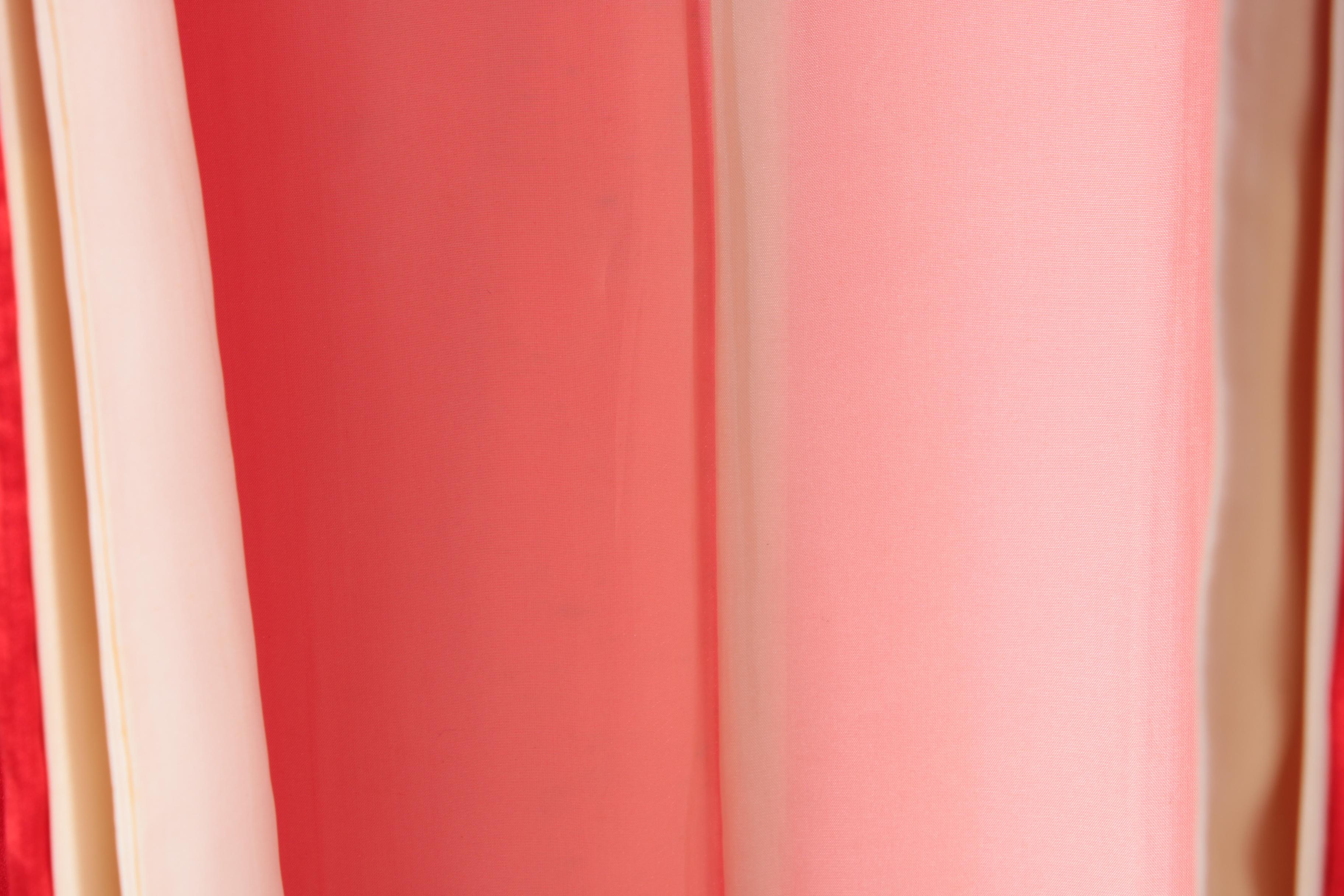 Vintage Japanese Embroidered Silk Furisode Kimono and Display Rod