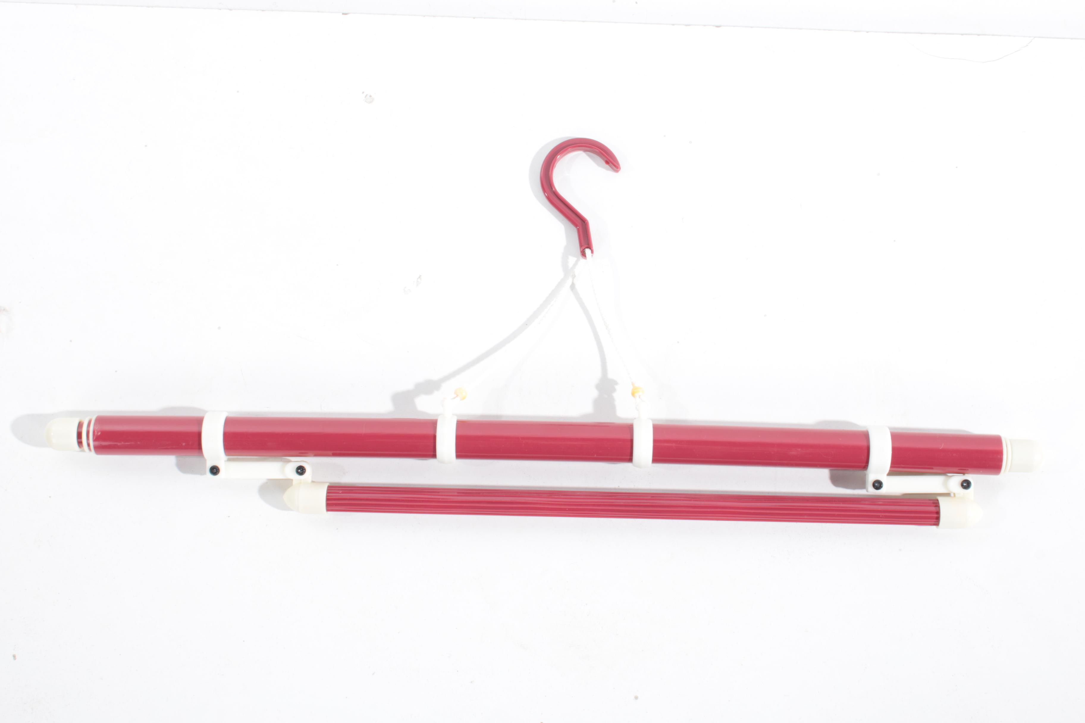 Vintage Japanese Embroidered Silk Furisode Kimono and Display Rod