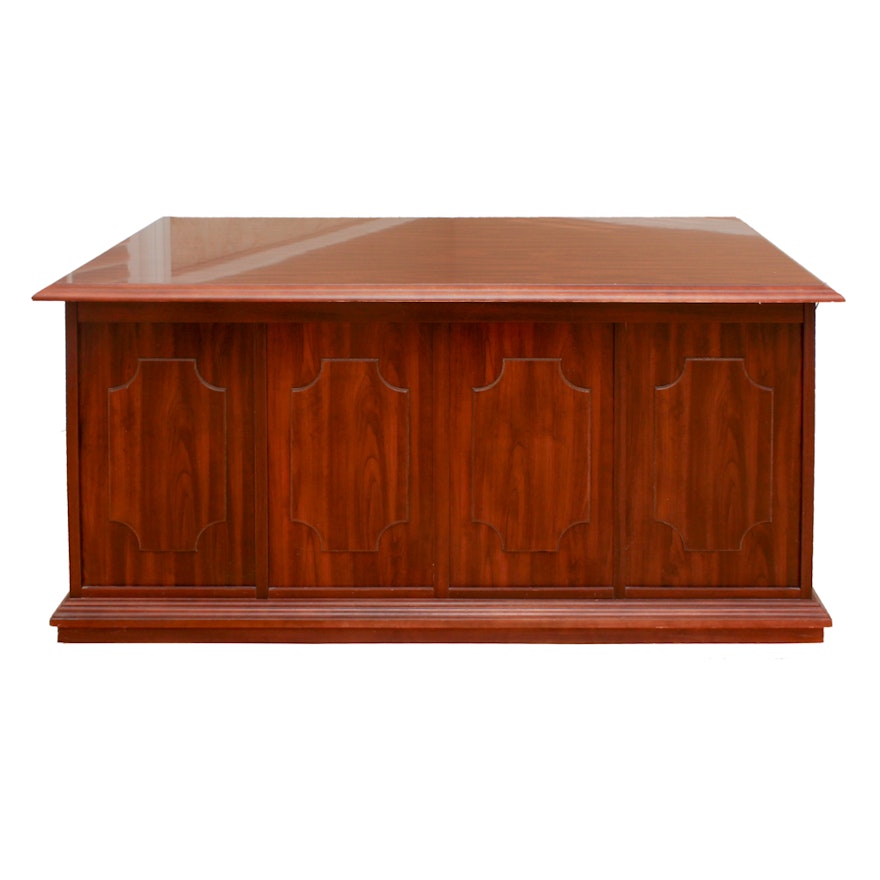 Double Pedestal Executive Desk by DMI Furniture