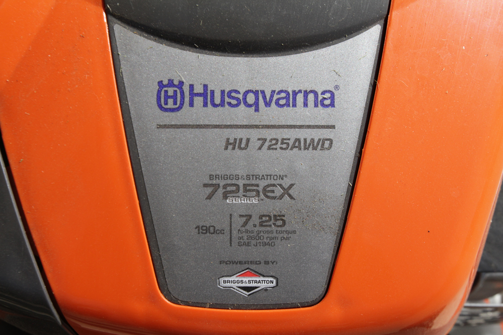 Husqvarna AWD Lawnmower with 725 EX 190cc Briggs & Stratton Motor