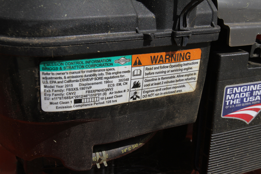 Husqvarna AWD Lawnmower with 725 EX 190cc Briggs & Stratton Motor