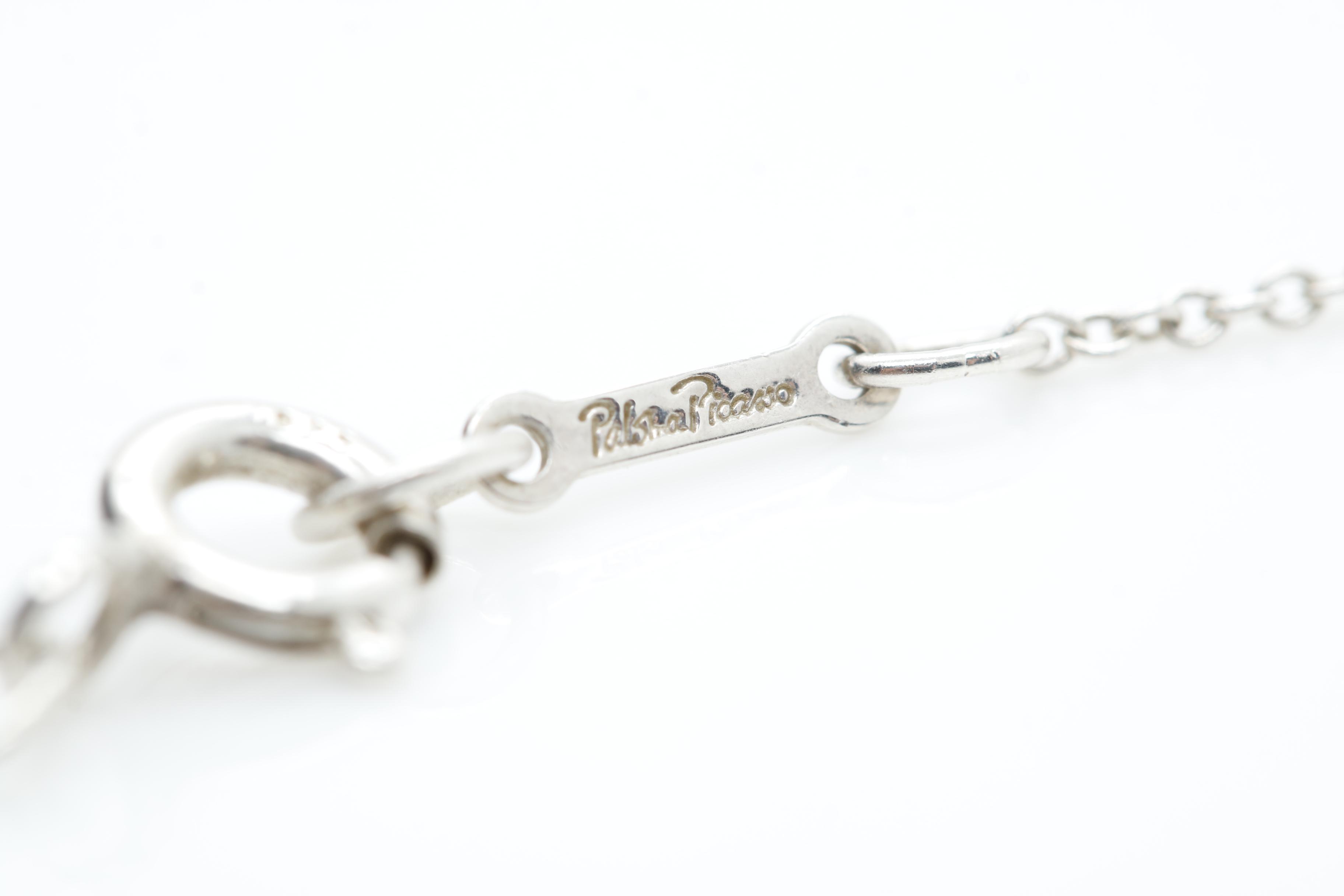 Paloma Picasso for Tiffany & Co. "Loving Heart" Sterling Silver Necklace