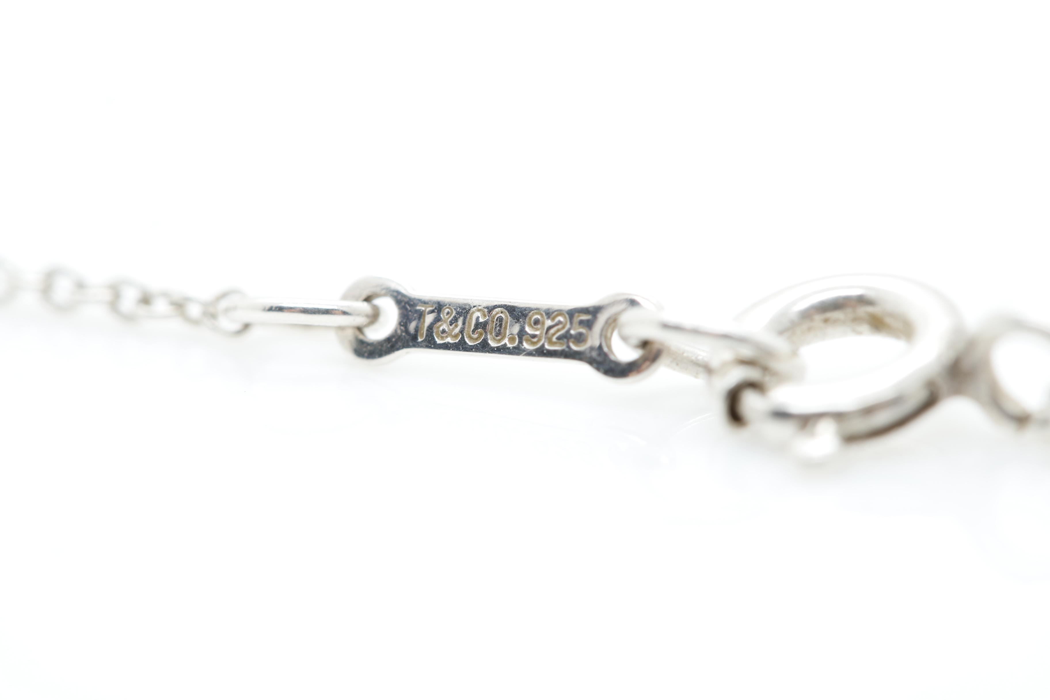 Paloma Picasso for Tiffany & Co. "Loving Heart" Sterling Silver Necklace