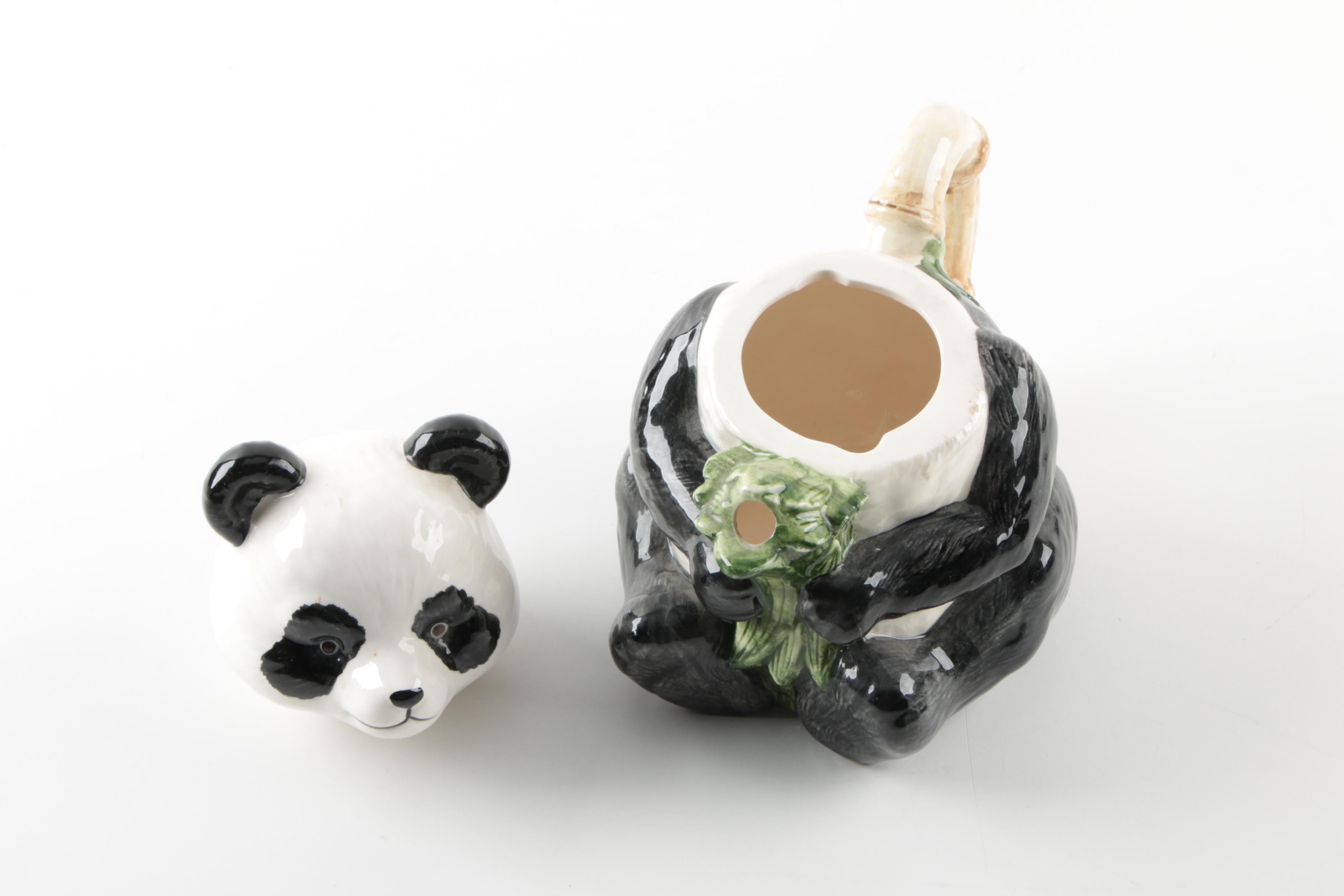 Animal Figural Ceramic Teapots