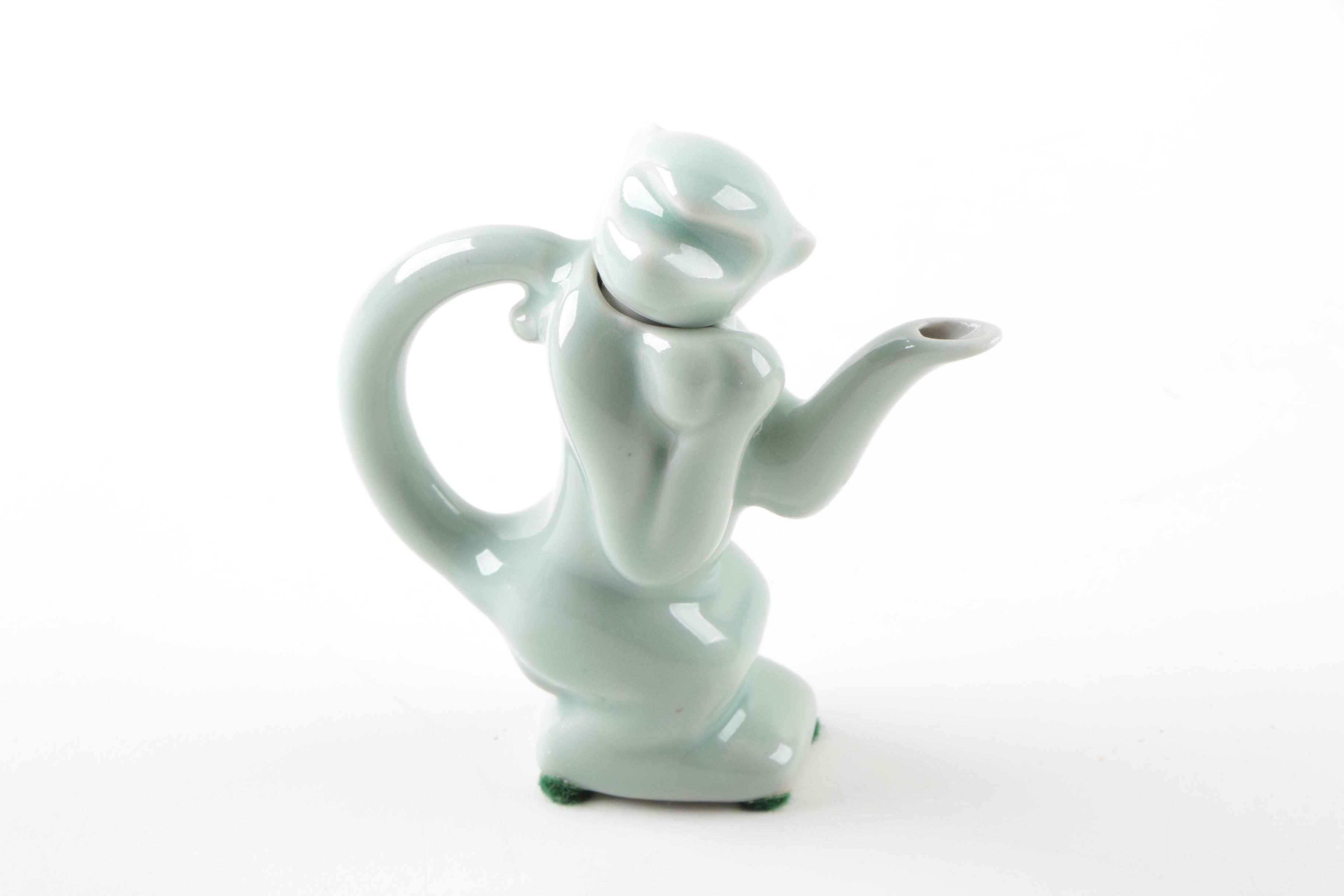 Animal Figural Ceramic Teapots