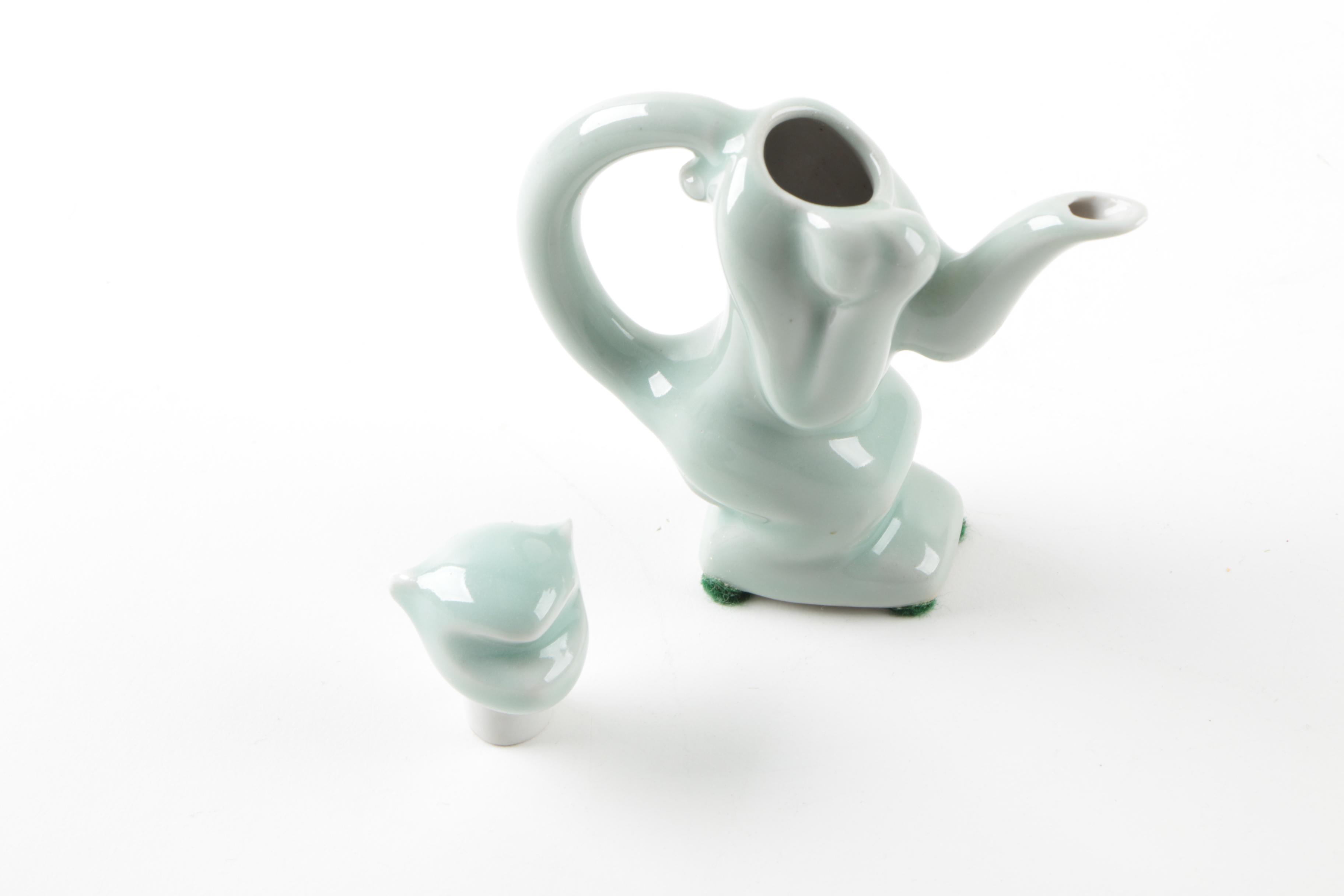 Animal Figural Ceramic Teapots