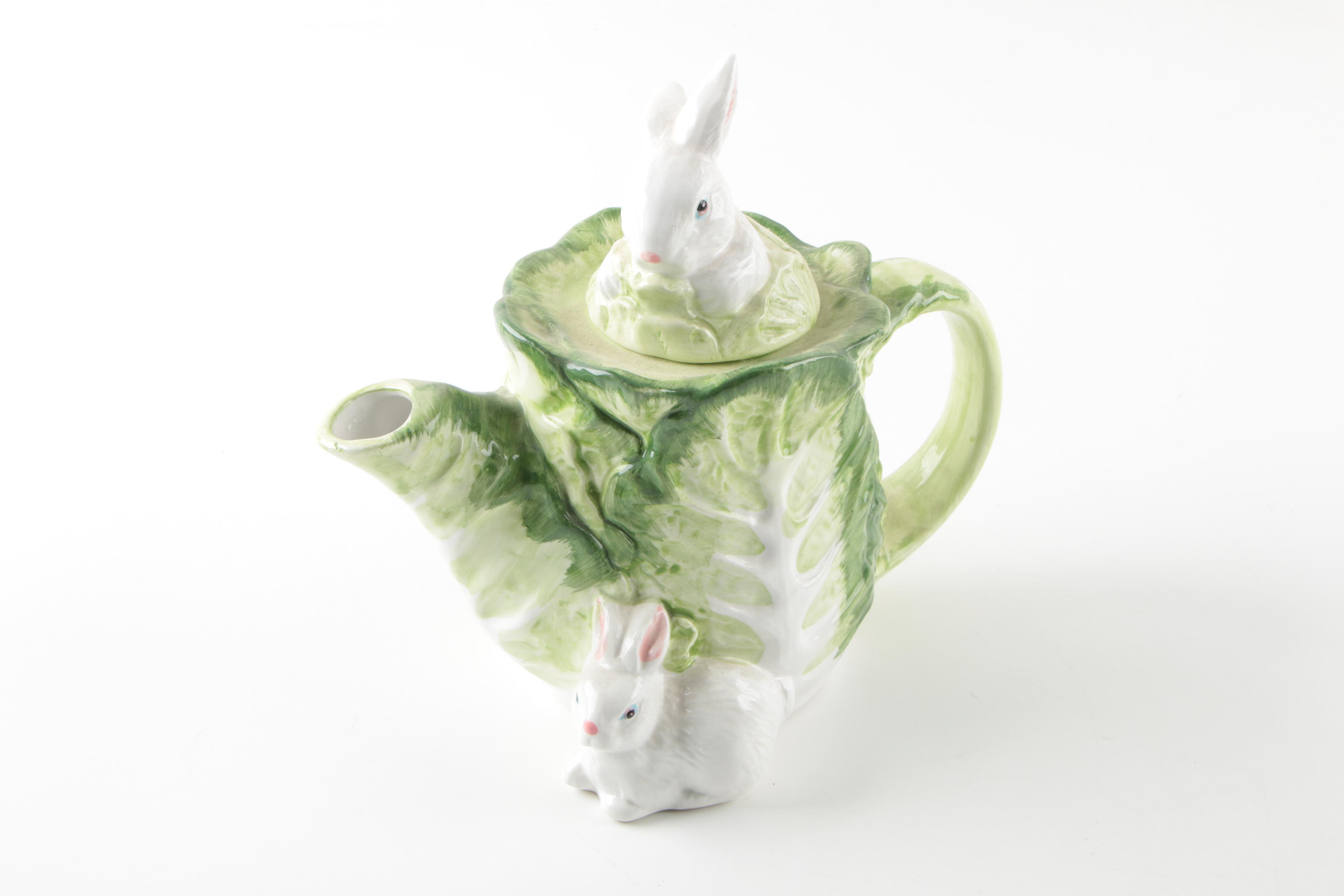 Animal Figural Ceramic Teapots