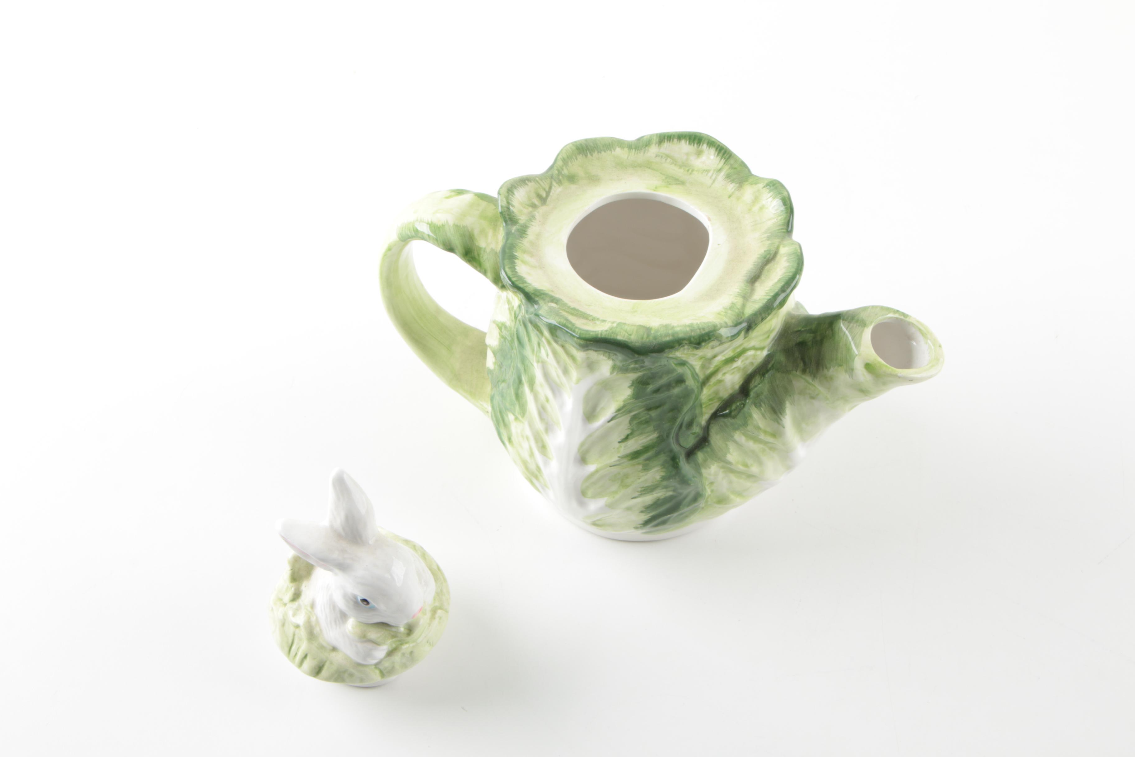 Animal Figural Ceramic Teapots