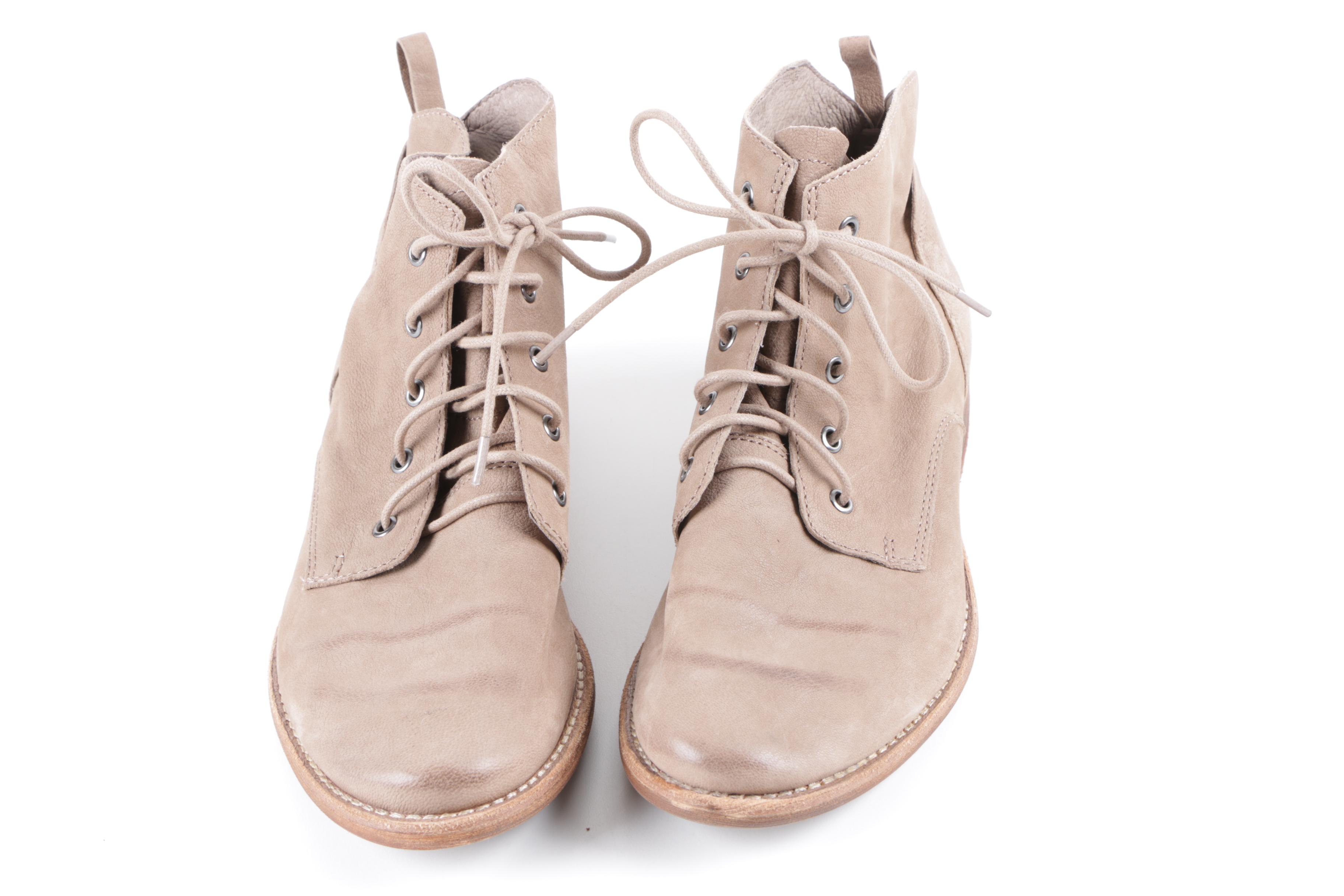 Sam Edelman Booties and Steve Madden Estee Leather Upper Heeled Sandals