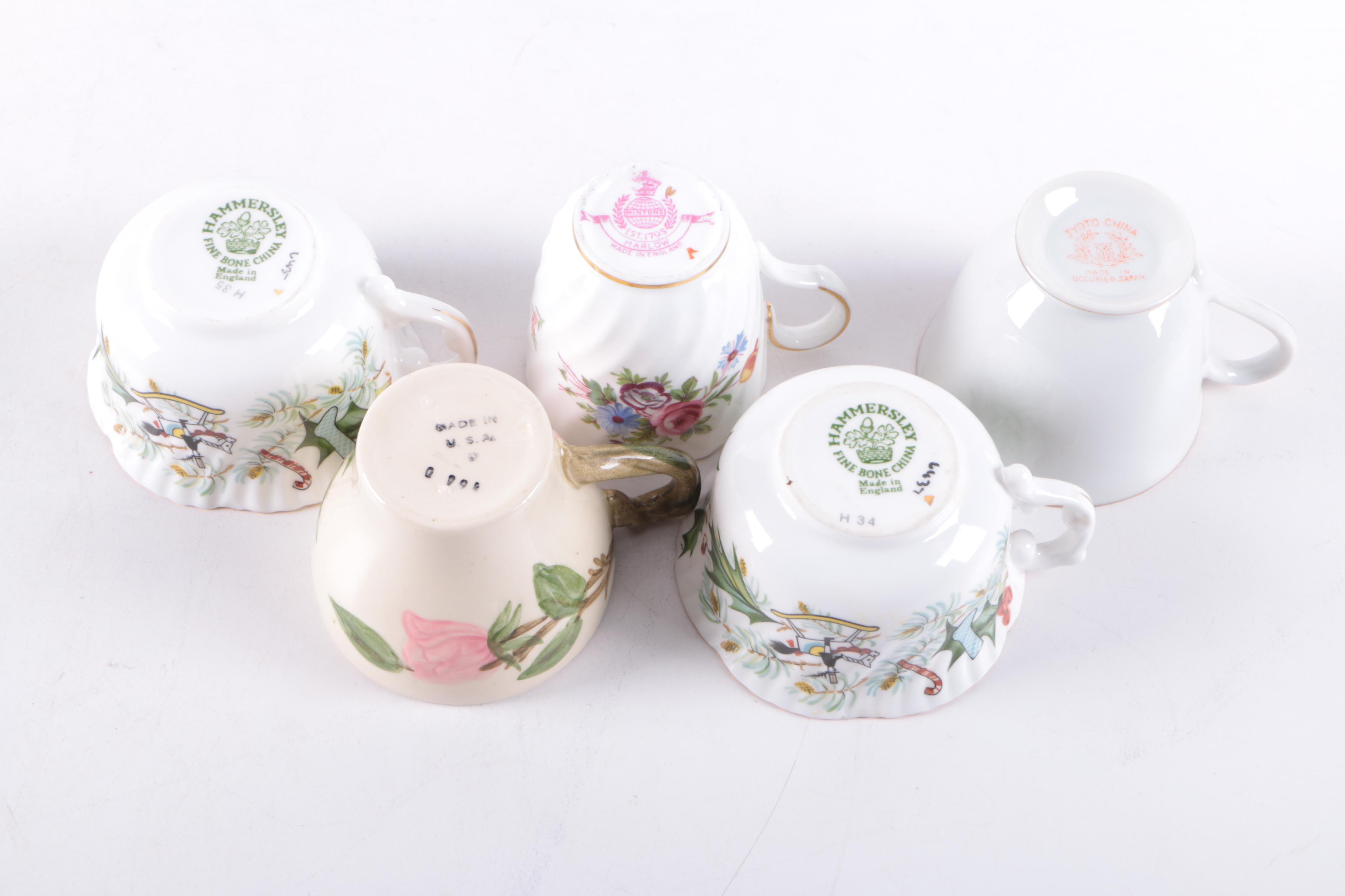 Porcelain Tableware Including Antique Haviland & Co. Limoges