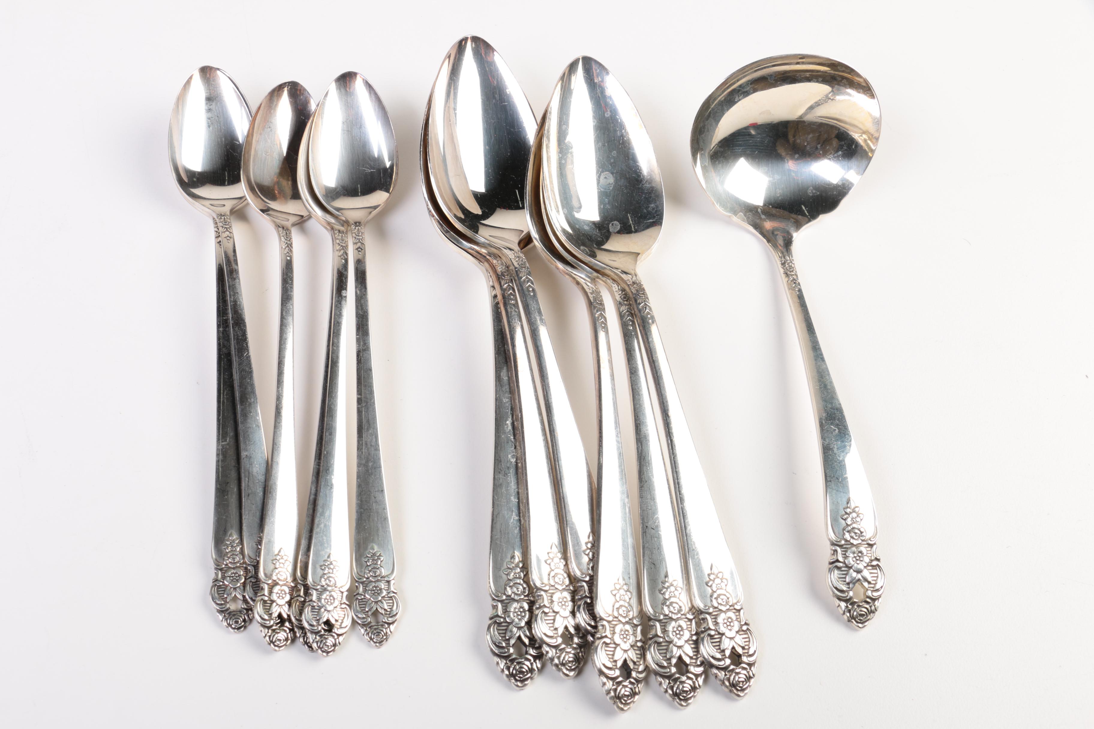 Prestige "Distinction" Silver Plate Flatware